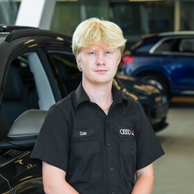 Staff member Cole Bossarte from 91beb5f5ccdd