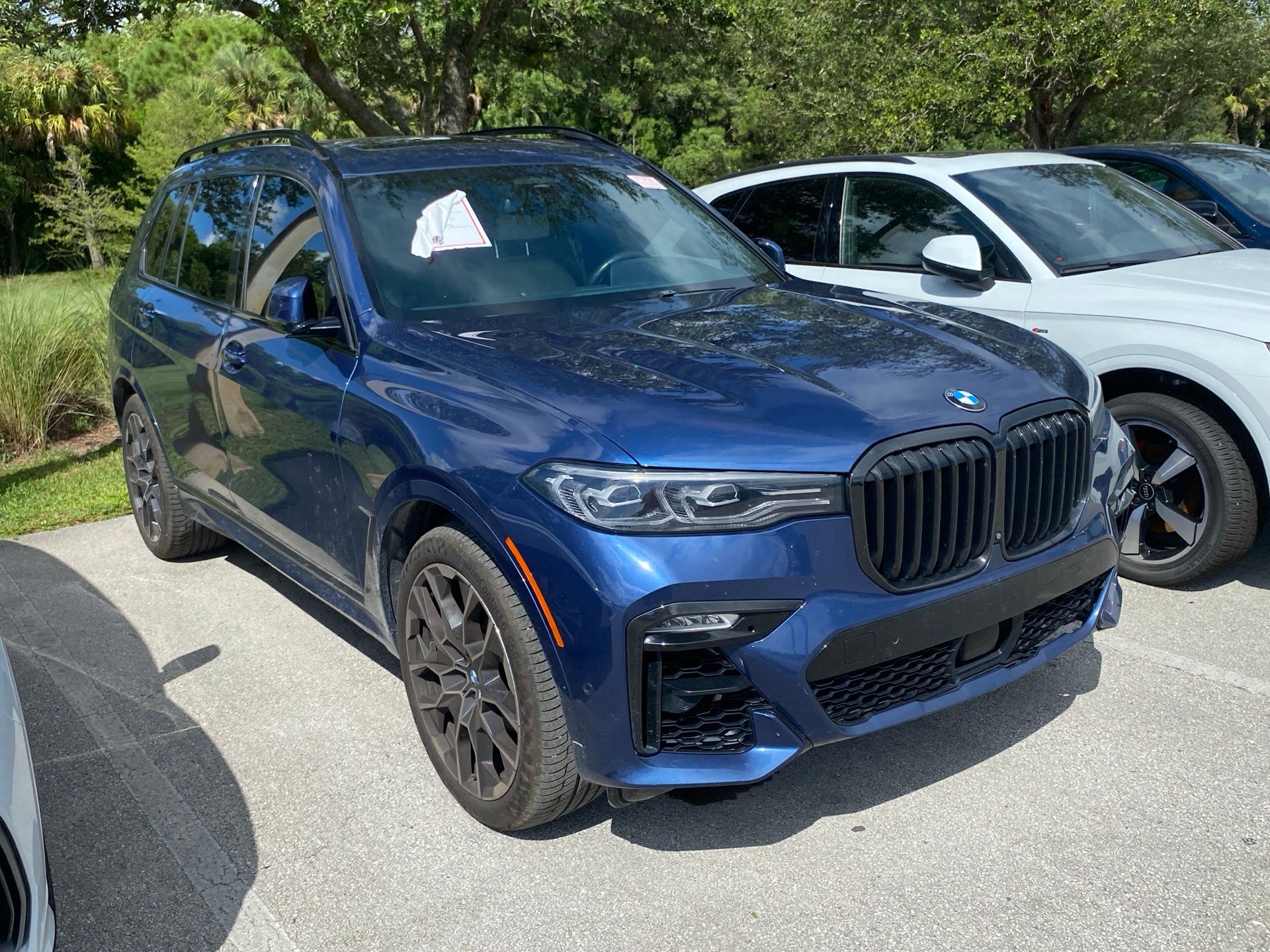 Used 2019 BMW X7 50i with VIN 5UXCX4C50KLS38146 for sale in Stuart, FL