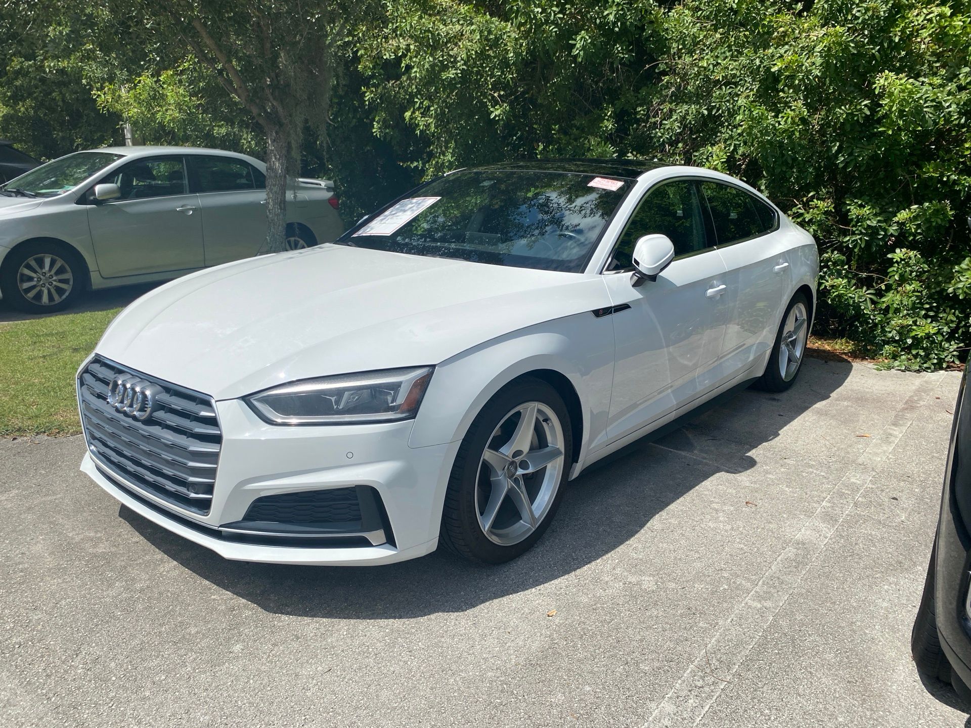Used 2019 Audi A5 Sportback Premium Plus with VIN WAUENCF53KA021754 for sale in Stuart, FL