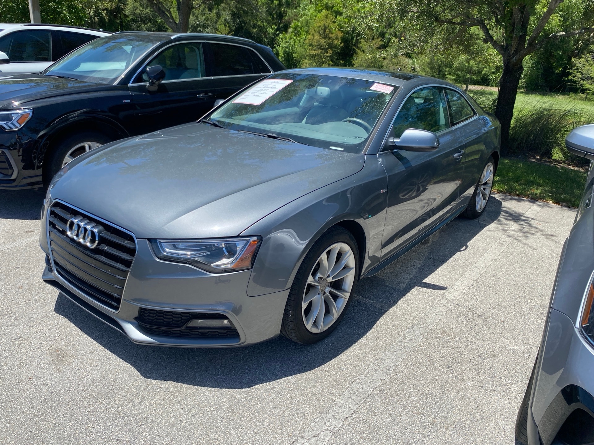 Used 2014 Audi A5 Premium with VIN WAUWFAFR9EA055792 for sale in Stuart, FL