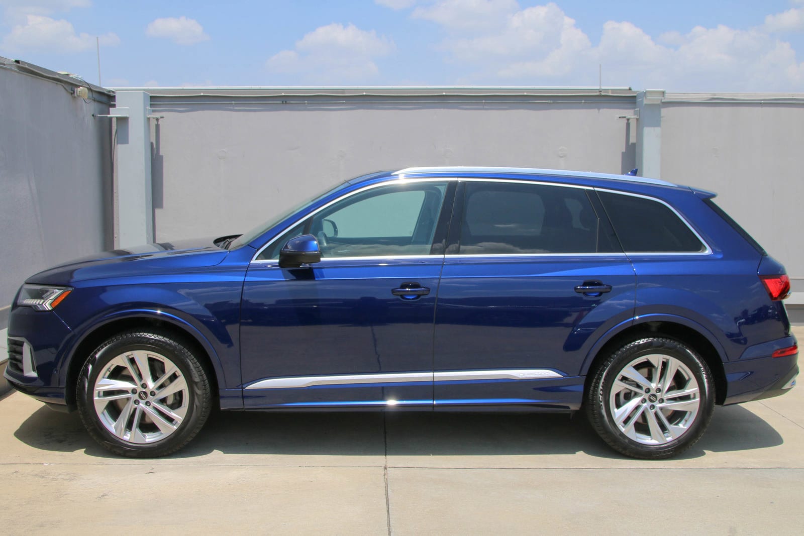 Certified 2023 Audi Q7 Premium Plus with VIN WA1LCBF70PD020217 for sale in Sugar Land, TX