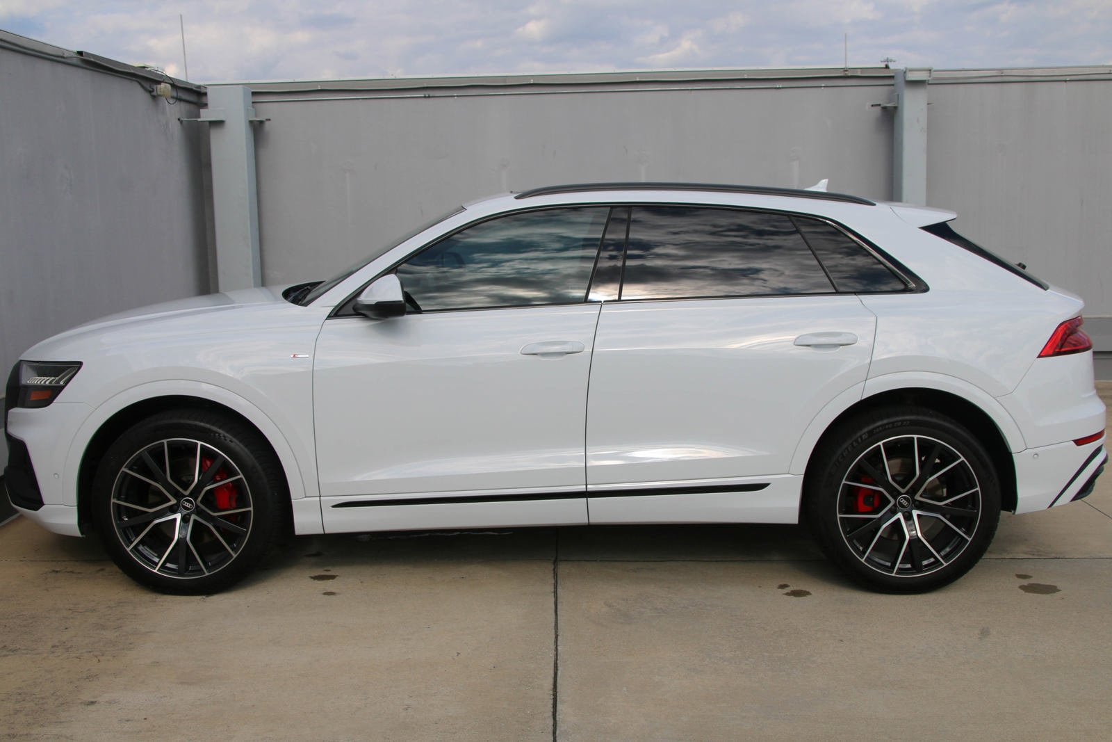 Certified 2021 Audi Q8 Premium Plus with VIN WA1EVAF15MD033839 for sale in Sugar Land, TX