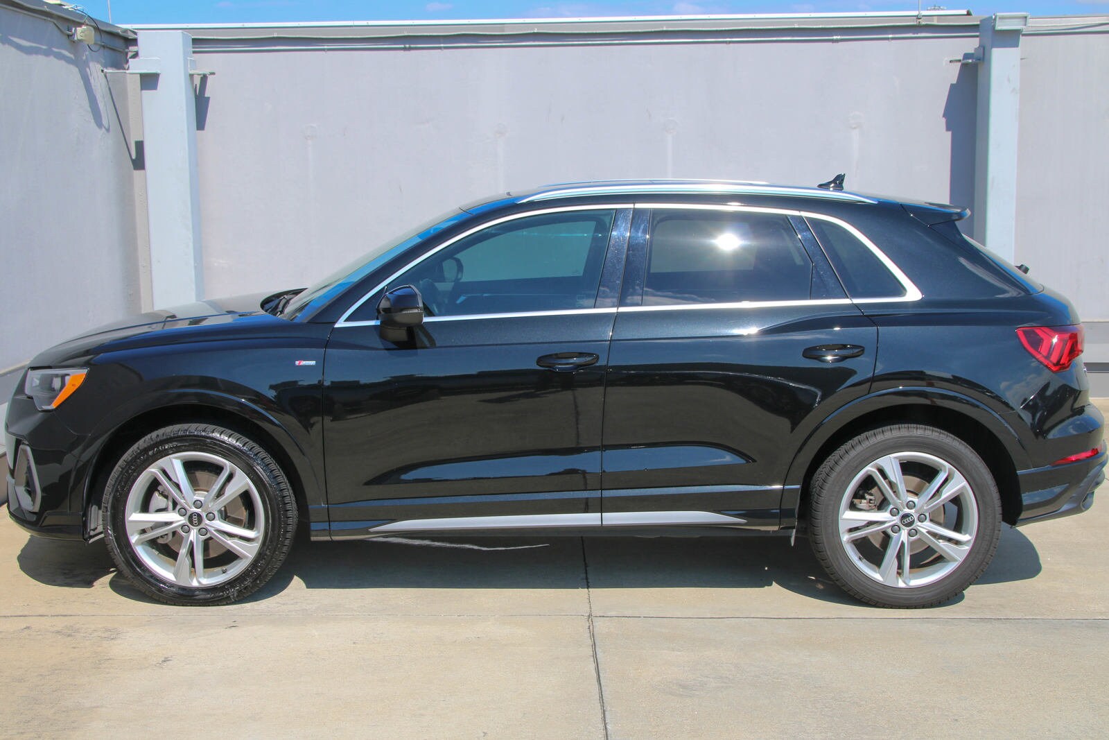 Certified 2021 Audi Q3 S Line Premium with VIN WA1DECF34M1074134 for sale in Sugar Land, TX