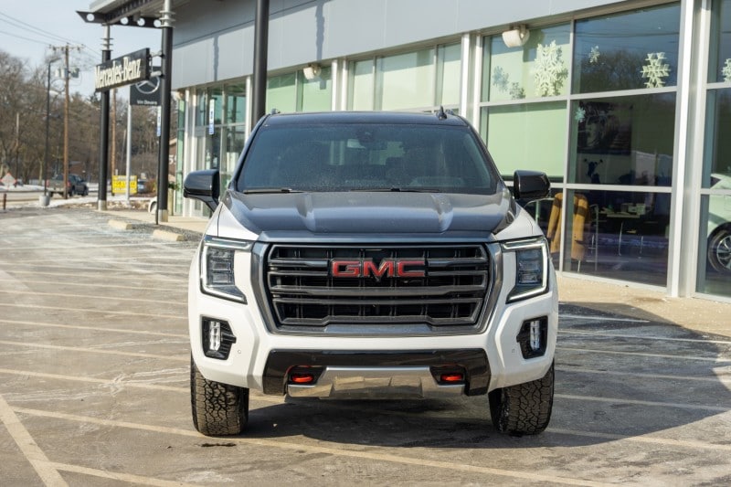 Used 2021 GMC Yukon XL AT4 with VIN 1GKS2HKD6MR364348 for sale in Sylvania, OH