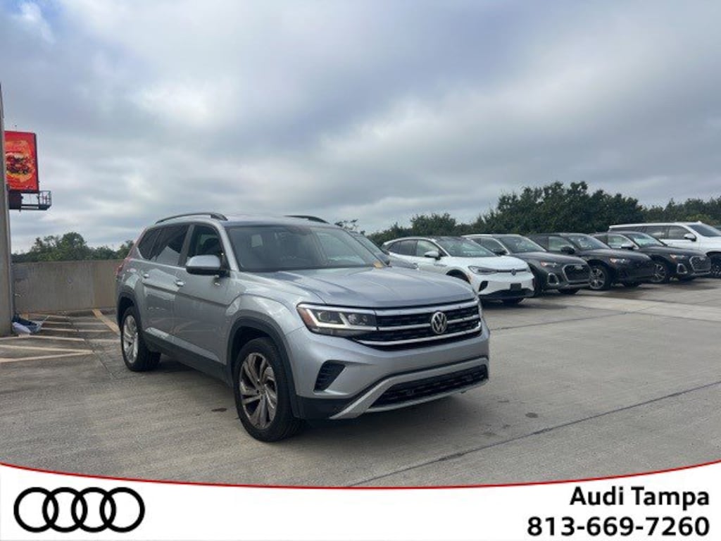Used 2021 Volkswagen Atlas 3.6L V6 SE w/Technology SUV