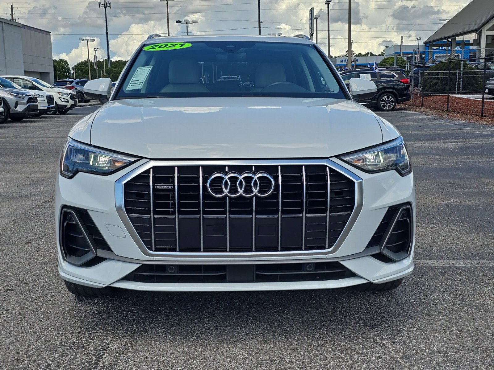 Used 2021 Audi Q3 S Line Premium with VIN WA1DECF36M1045606 for sale in Tampa, FL