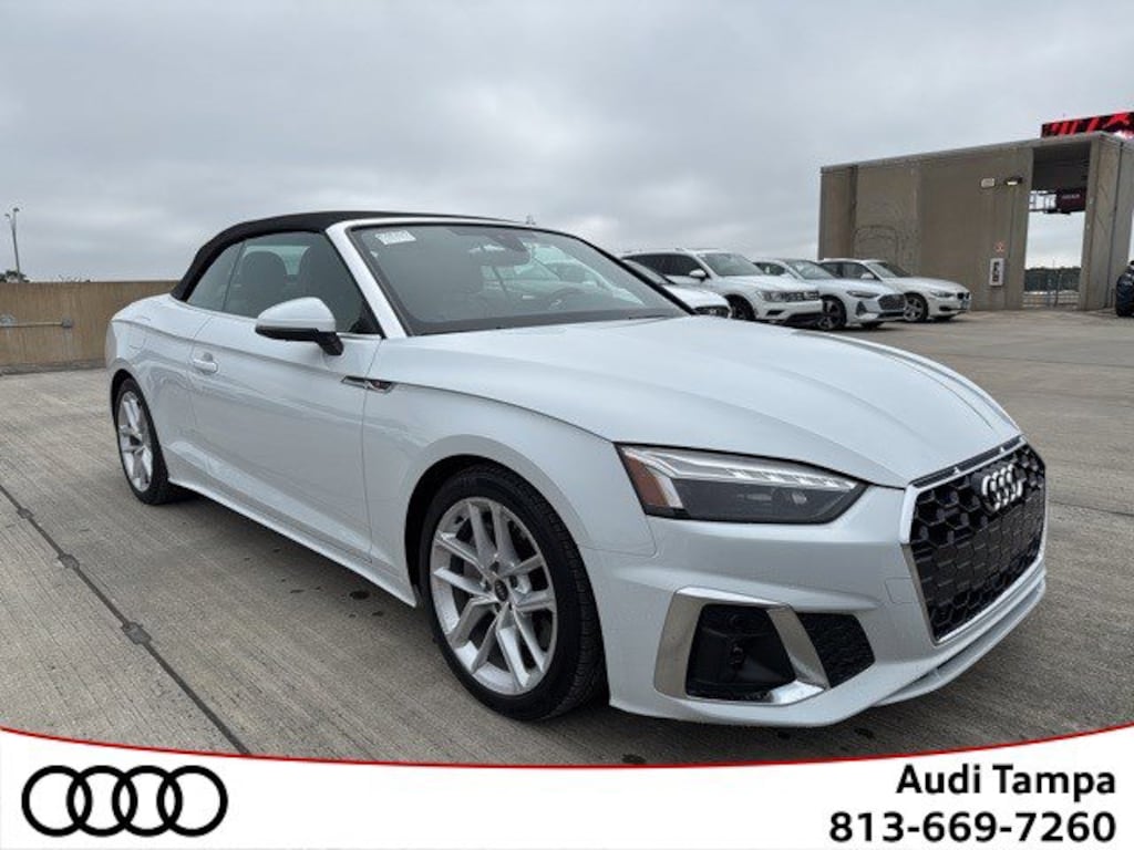 Certified 2023 Audi A5 S line Premium Plus Cabriolet