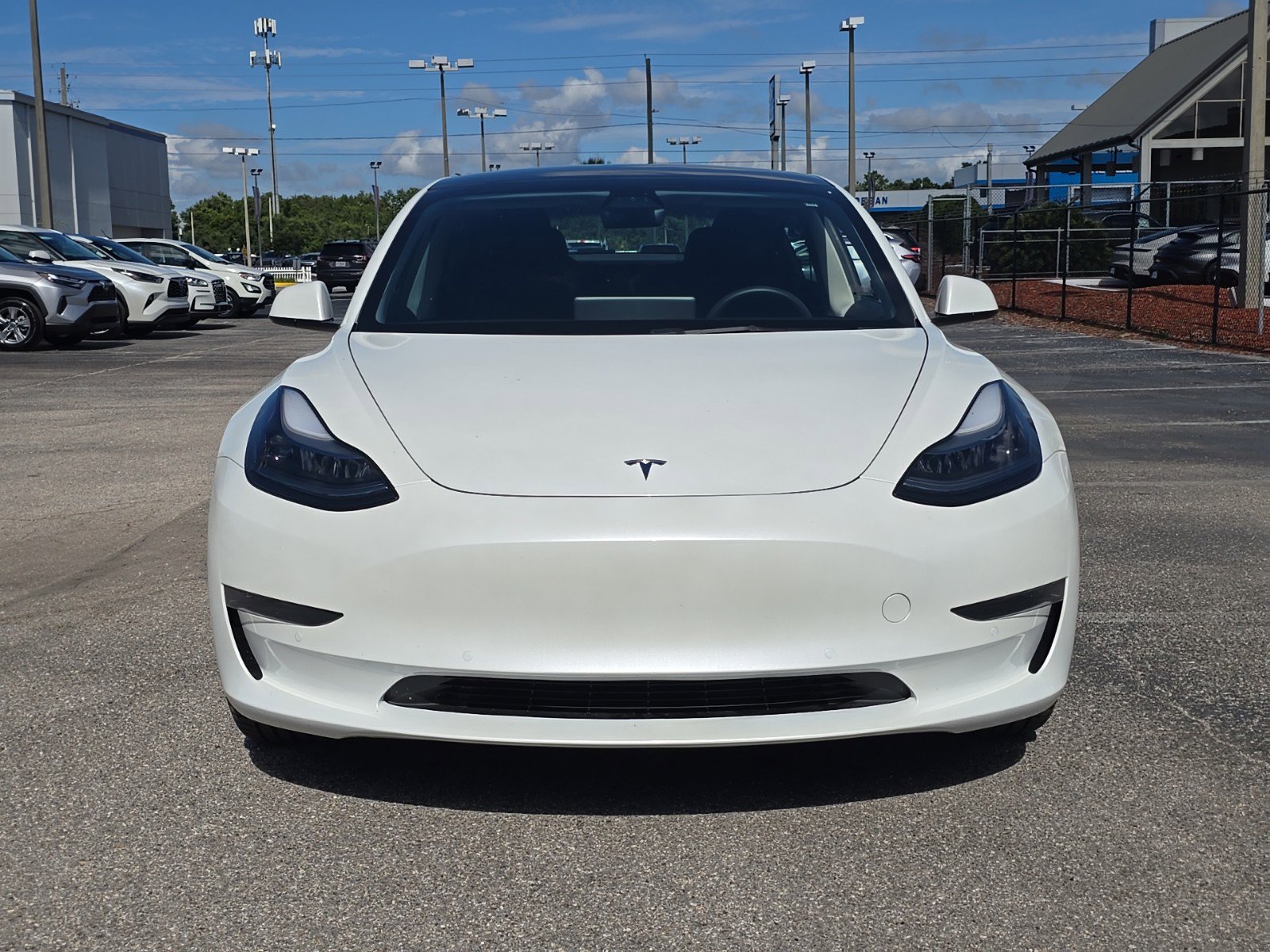 Used 2021 Tesla Model 3 Base with VIN 5YJ3E1EA9MF095400 for sale in Tampa, FL