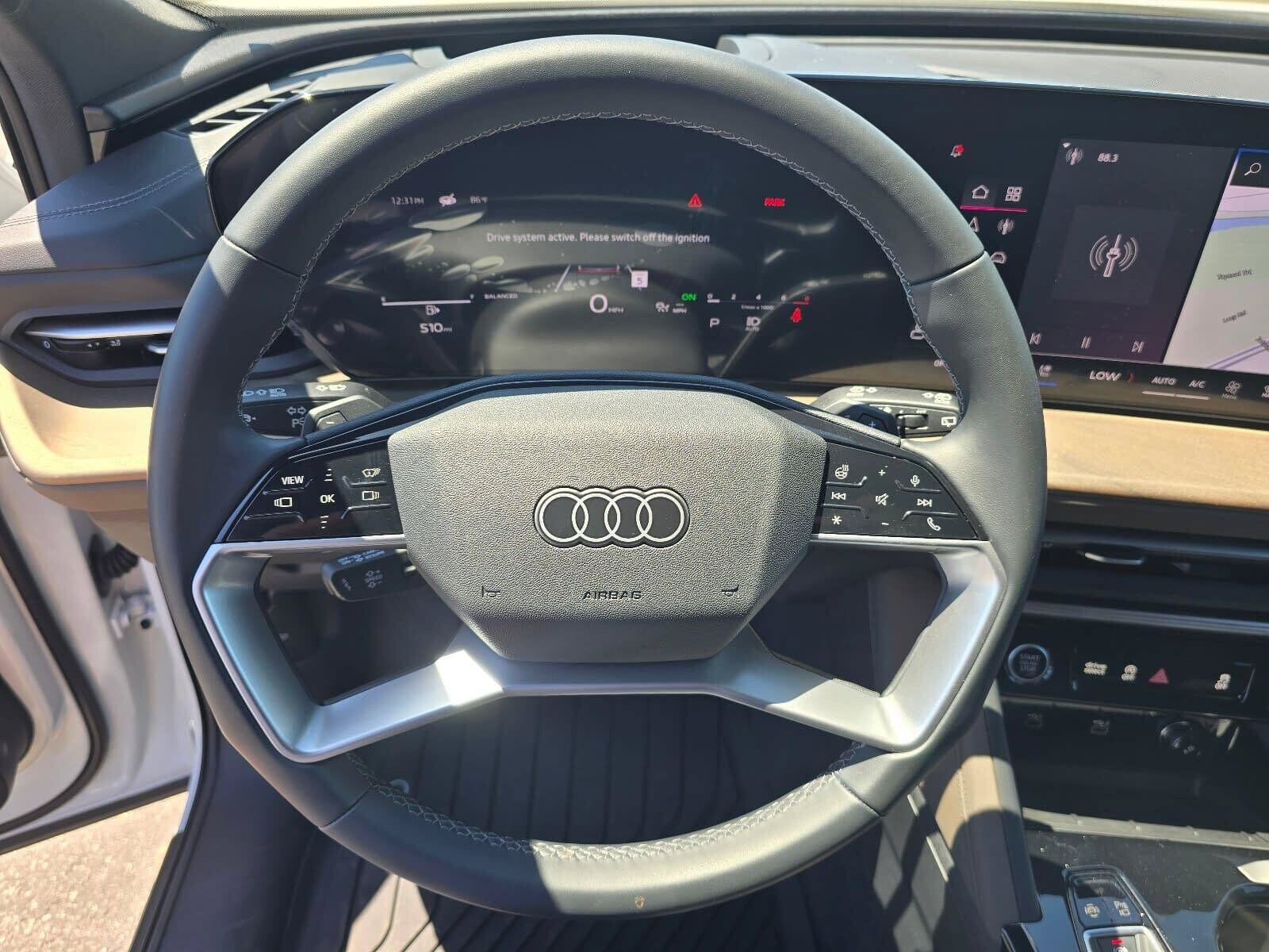 Certified Used 2025 Glacier White Metallic Audi Premium Plus image 16