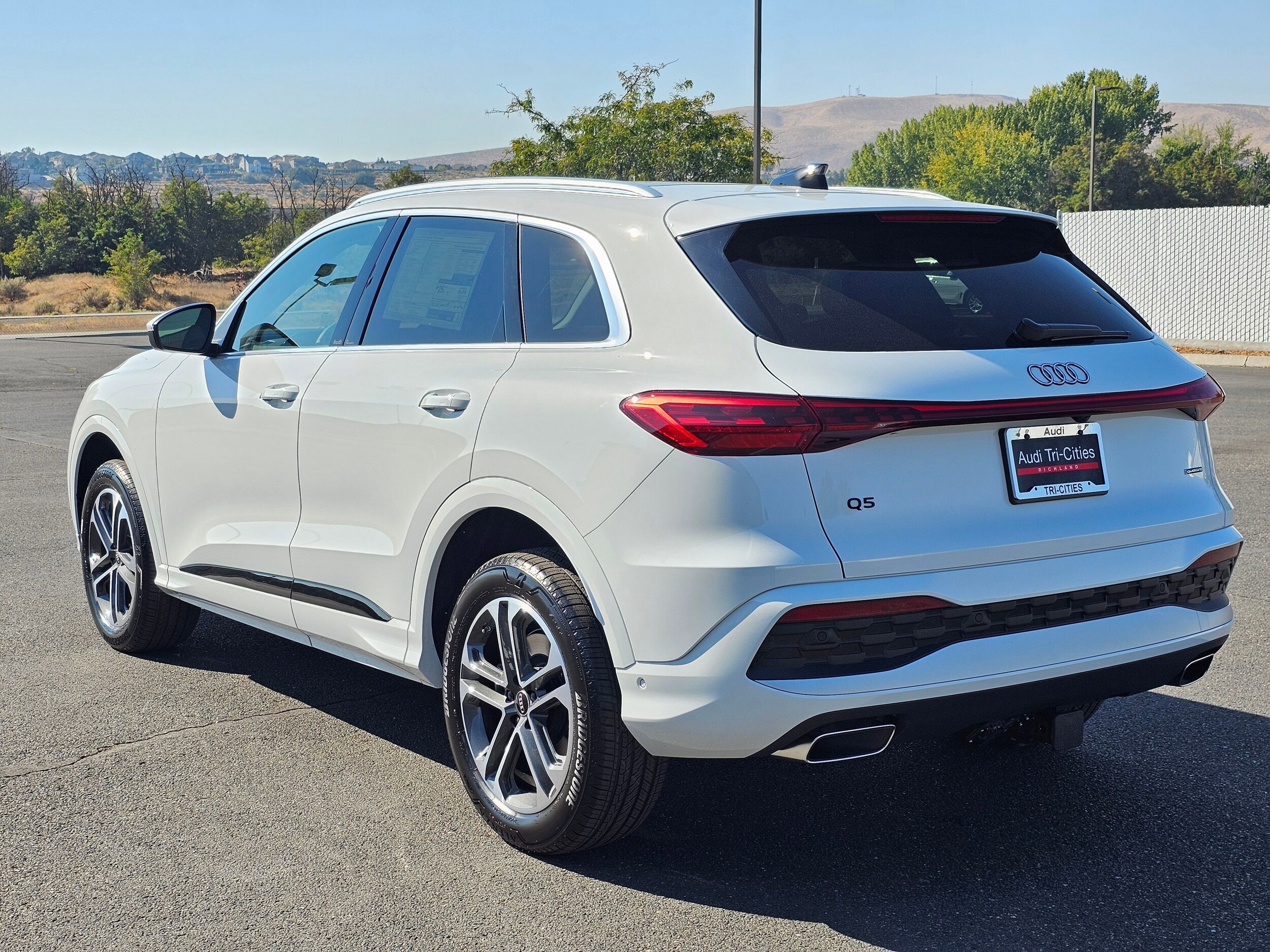 New 2025 Glacier White Audi 2.0T Premium Plus image 4