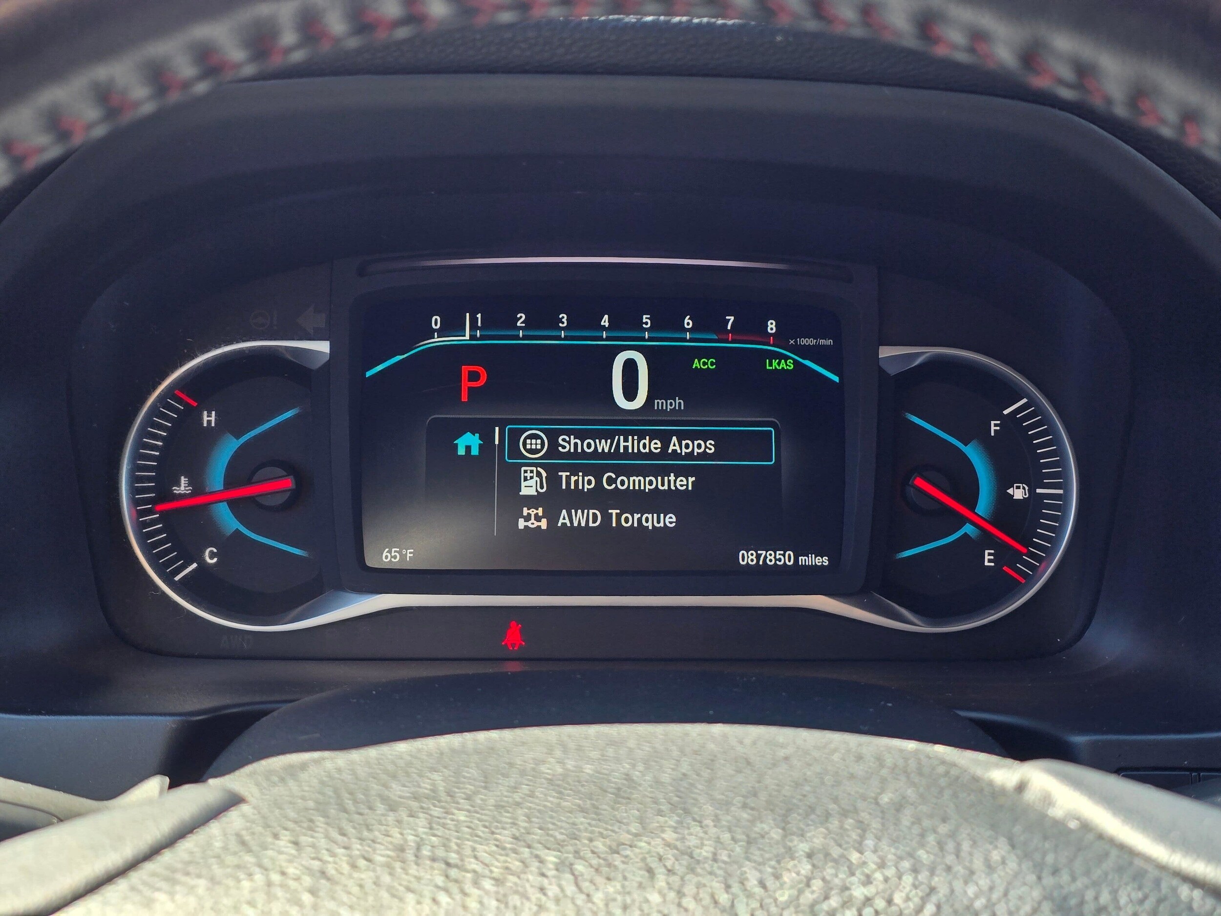 Used 2021 Platinum White Pearl Honda Black Edition image 18