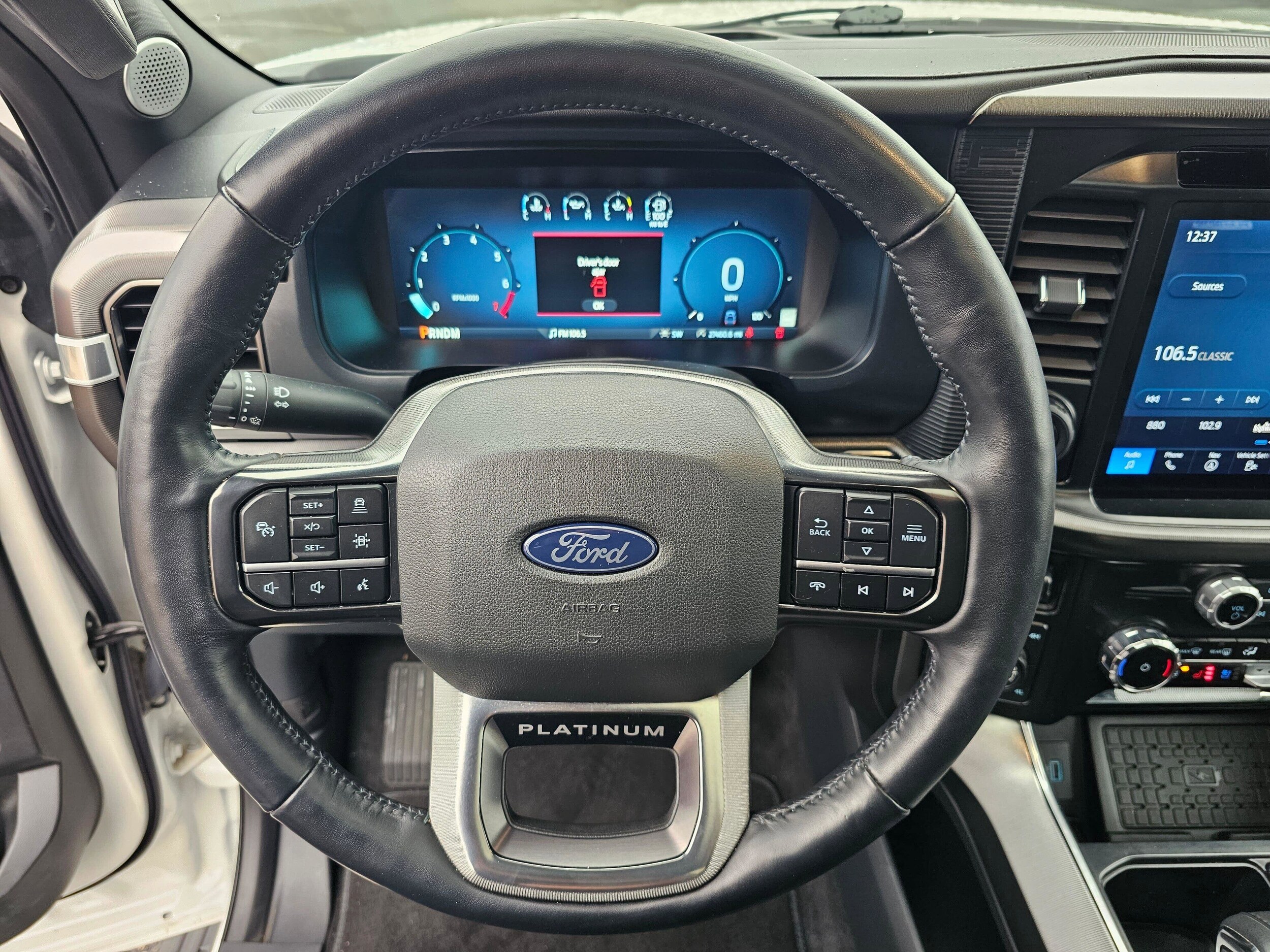 Used 2024 Star White Metallic Tri-Coat Ford Platinum image 18