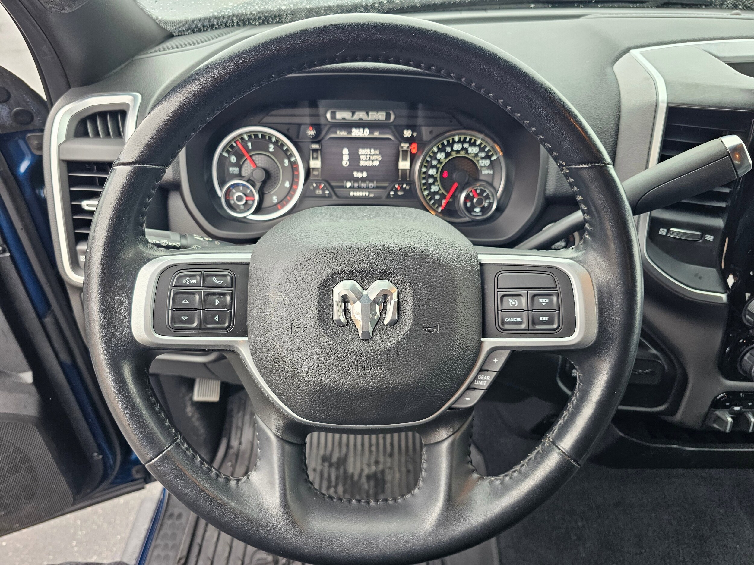 Used 2022 Patriot Blue Pearlcoat Ram Big Horn image 48