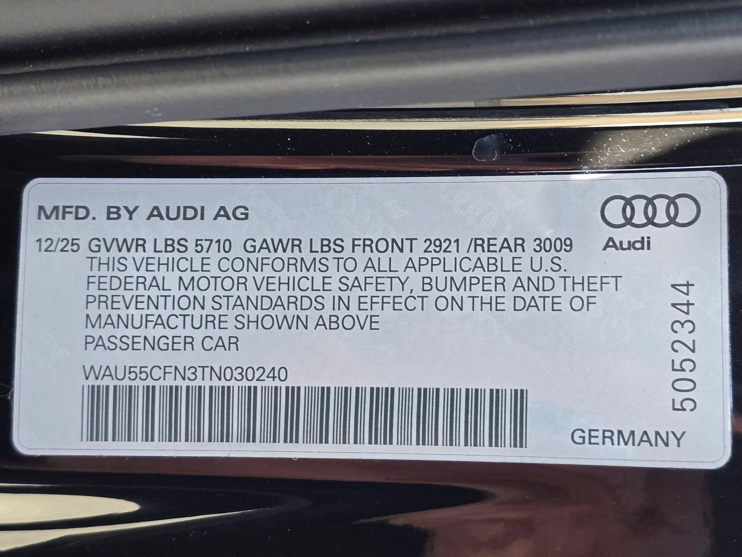 New 2026 Mythos Black Audi Premium Plus image 61