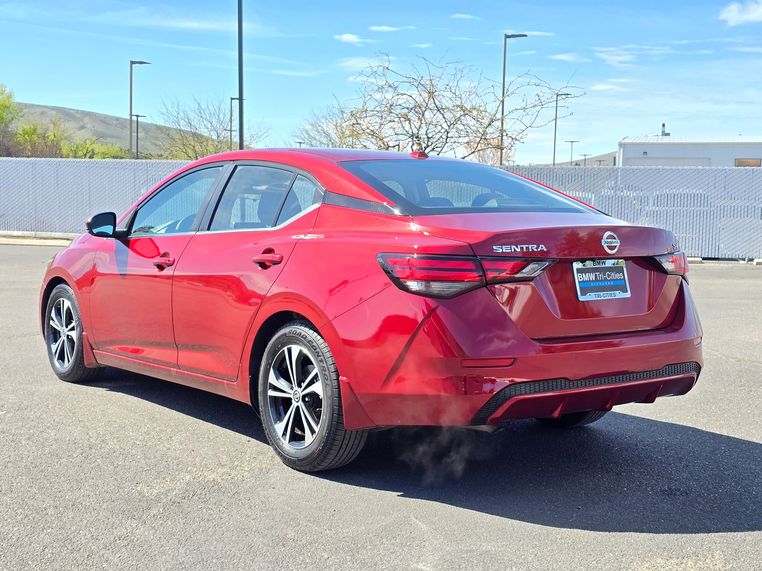 Used 2021 Scarlet Ember Tintcoat Nissan SV image 35