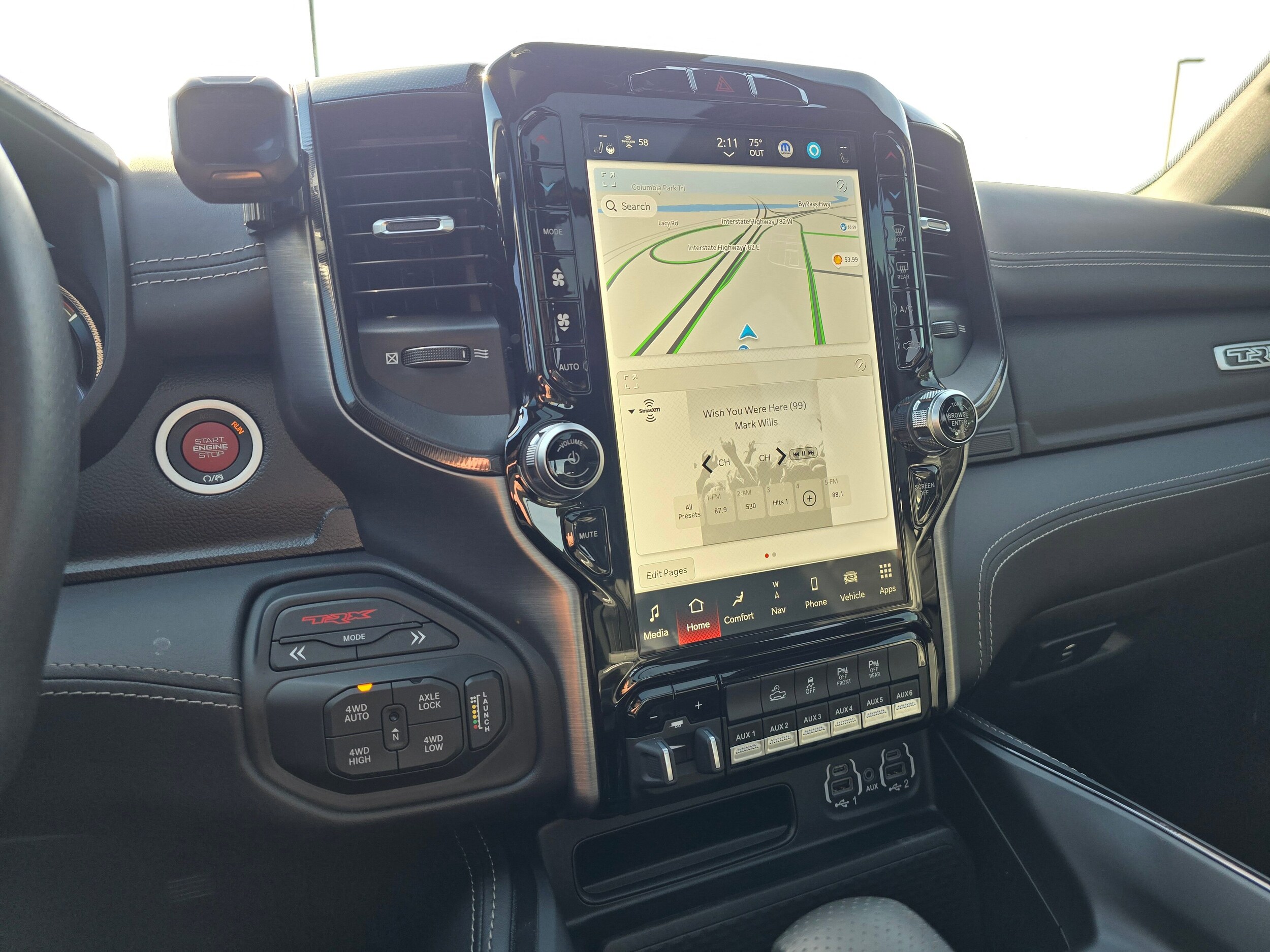 Used 2022 Flame Red Clearcoat Ram TRX image 53