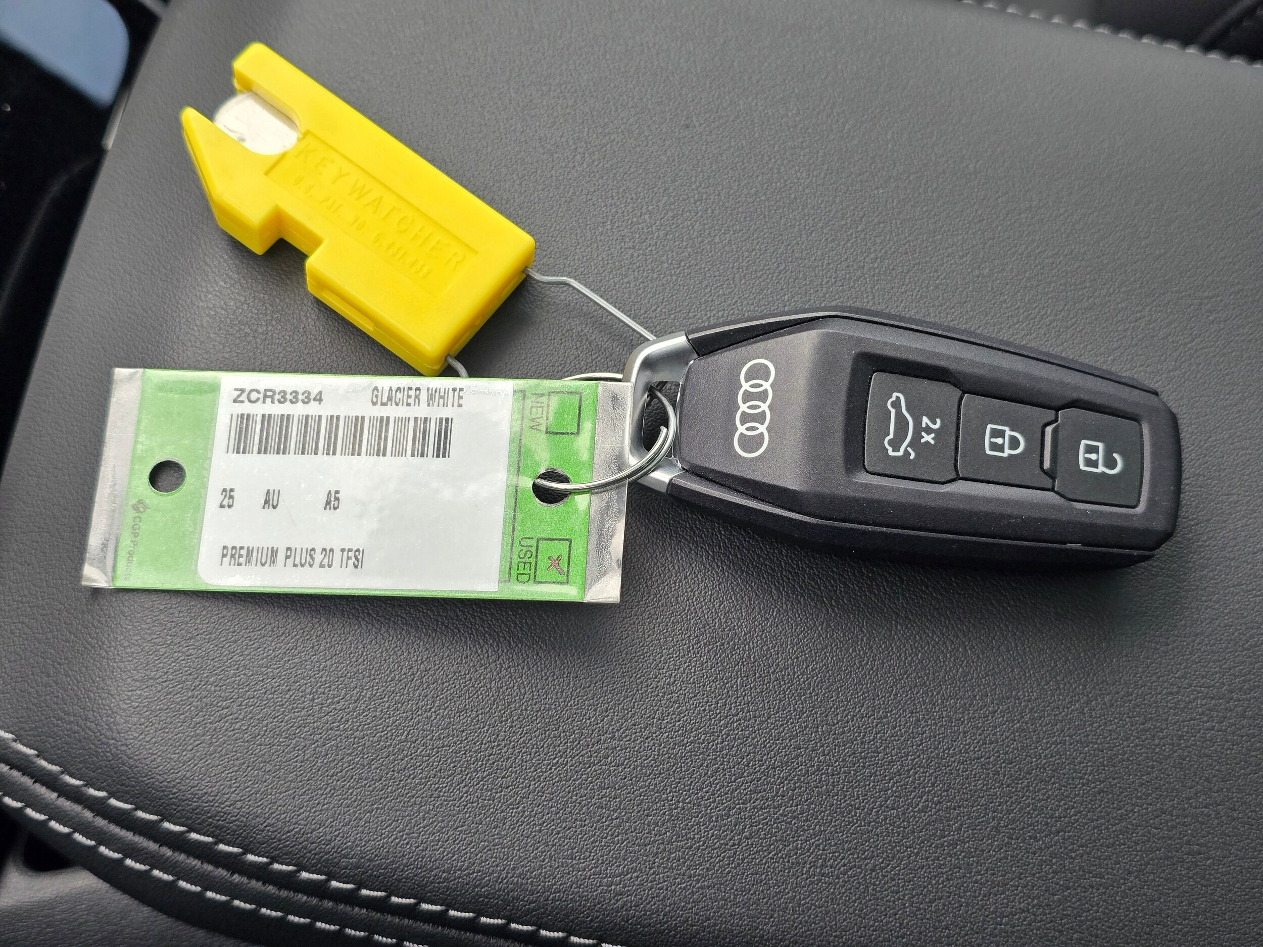 Certified Used 2025 Glacier White Metallic Audi Premium Plus image 62