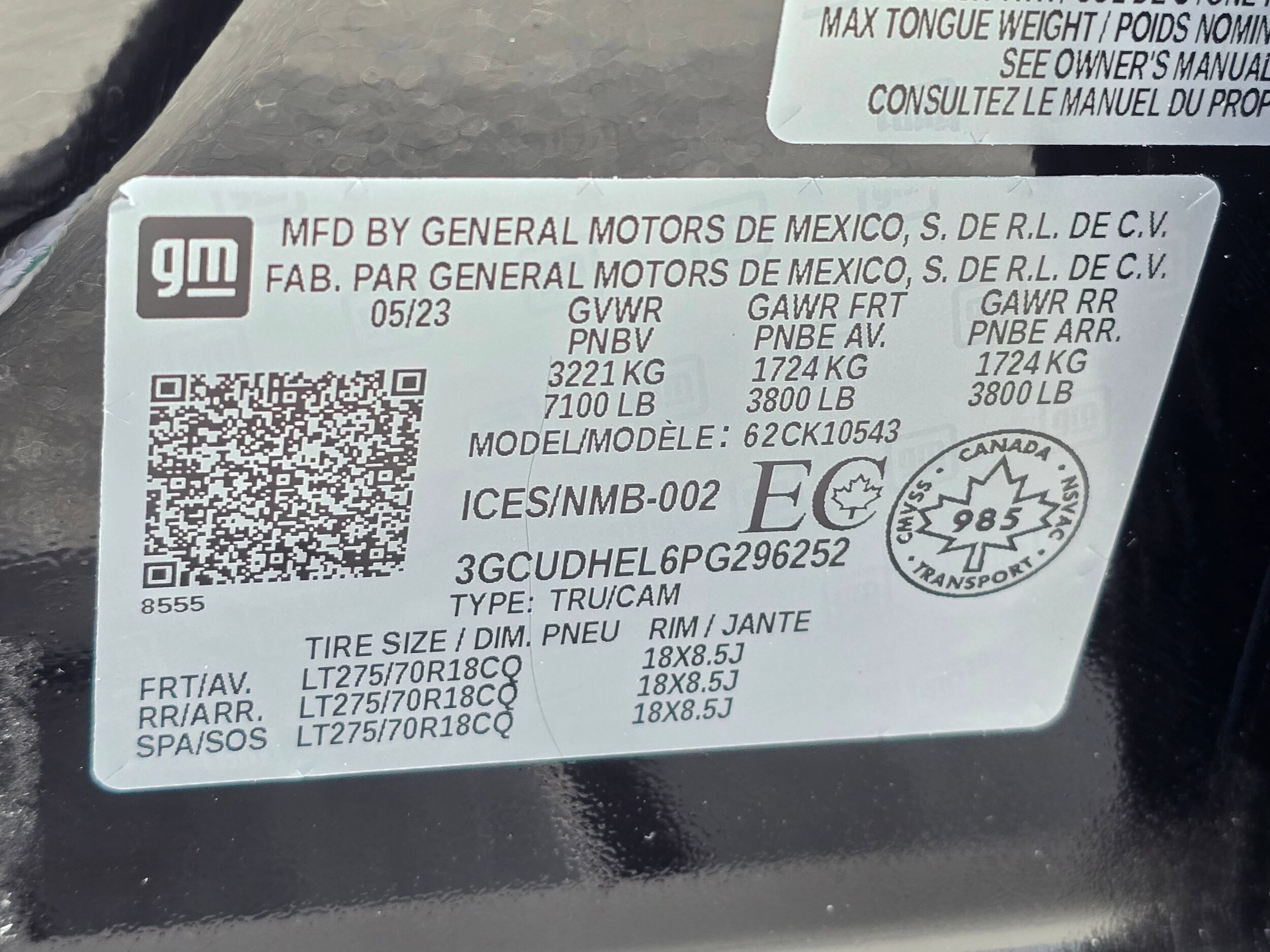 Used 2023 Black Chevrolet ZR2 image 65