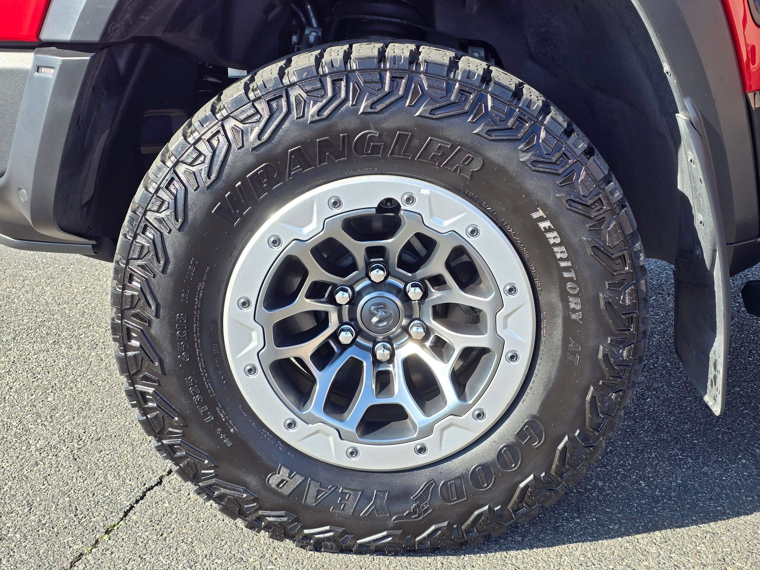 Used 2022 Flame Red Clearcoat Ram TRX image 8