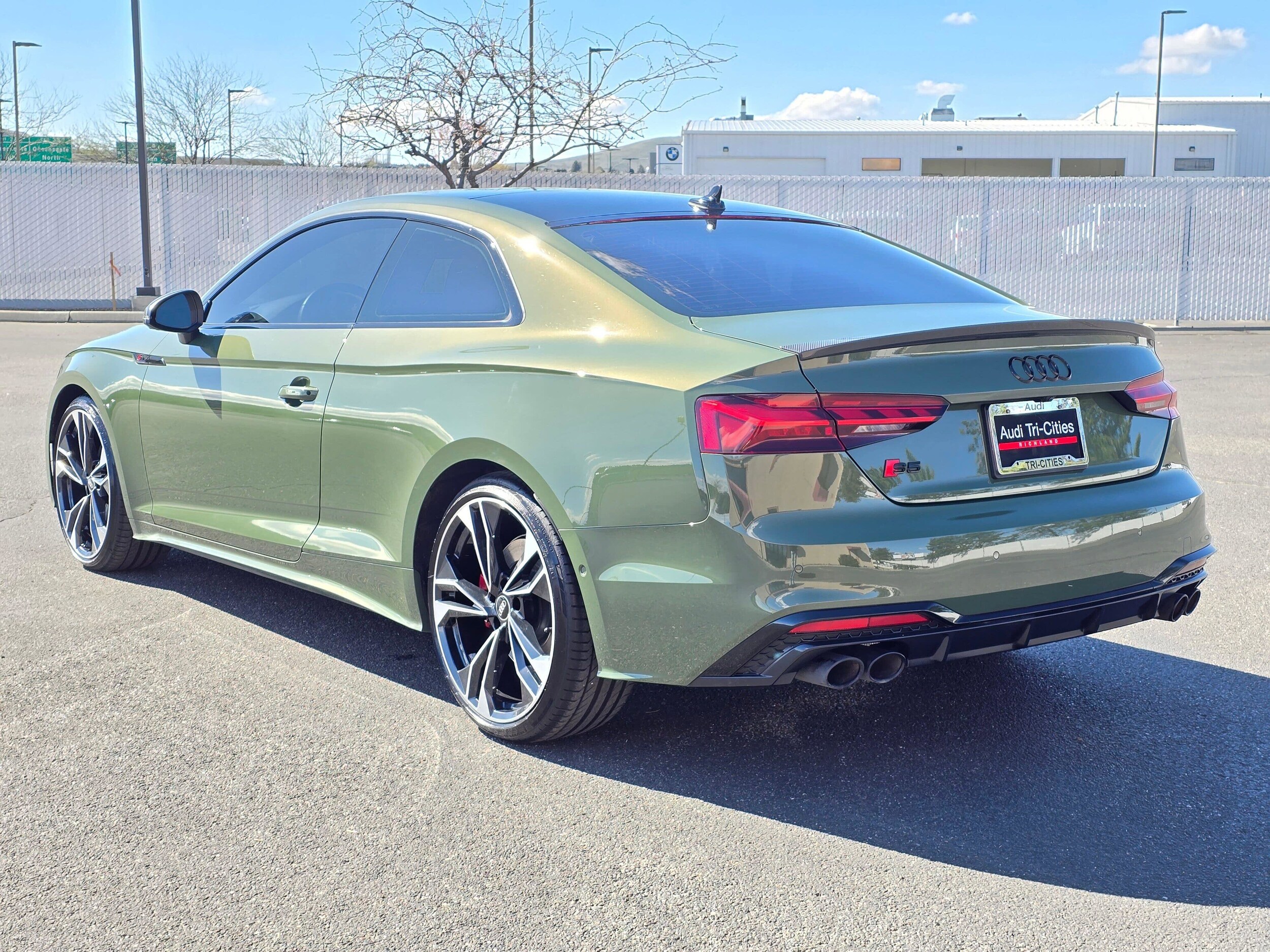 Used 2023 District Green Metallic Audi Prestige image 4