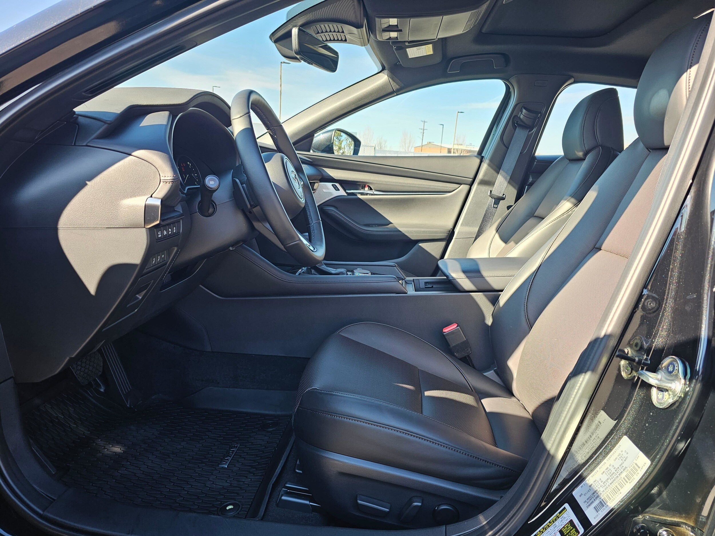 Used 2025 Jet Black Mica Mazda 2.5 Turbo Premium Plus image 11