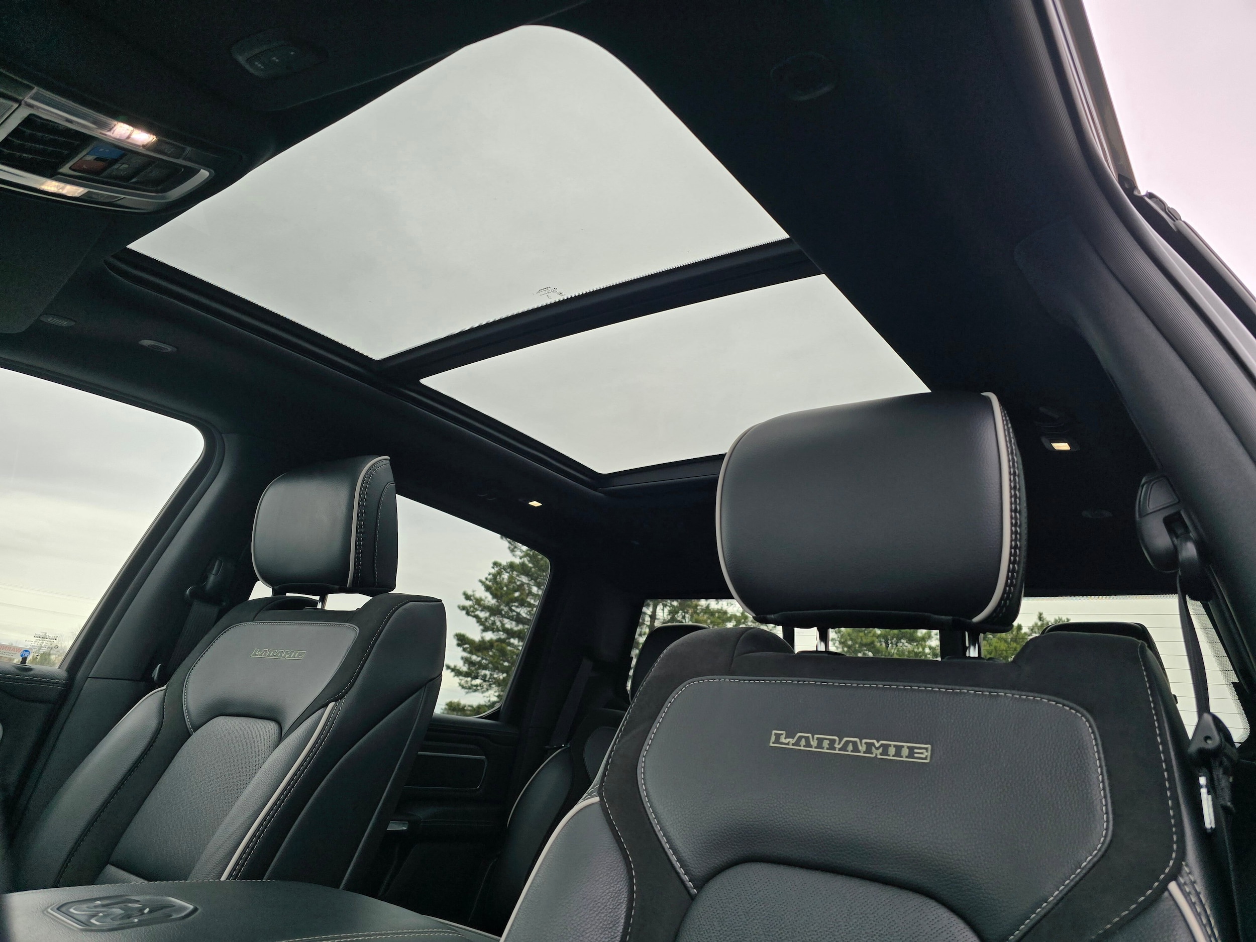 Used 2025 Diamond Black Crystal Pearlcoat Ram Laramie image 62
