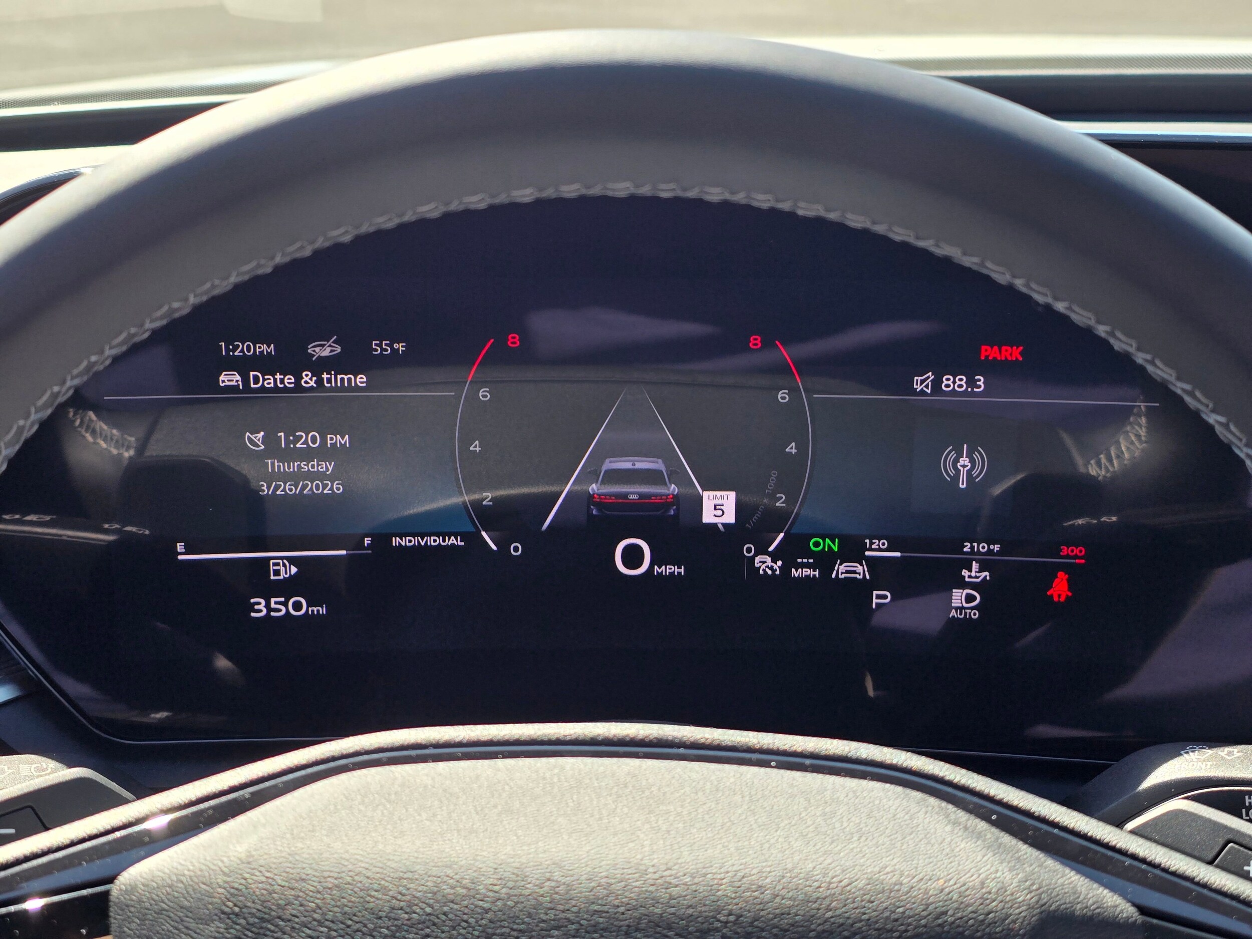 Used 2026 Glacier White Metallic Audi Premium Plus image 17