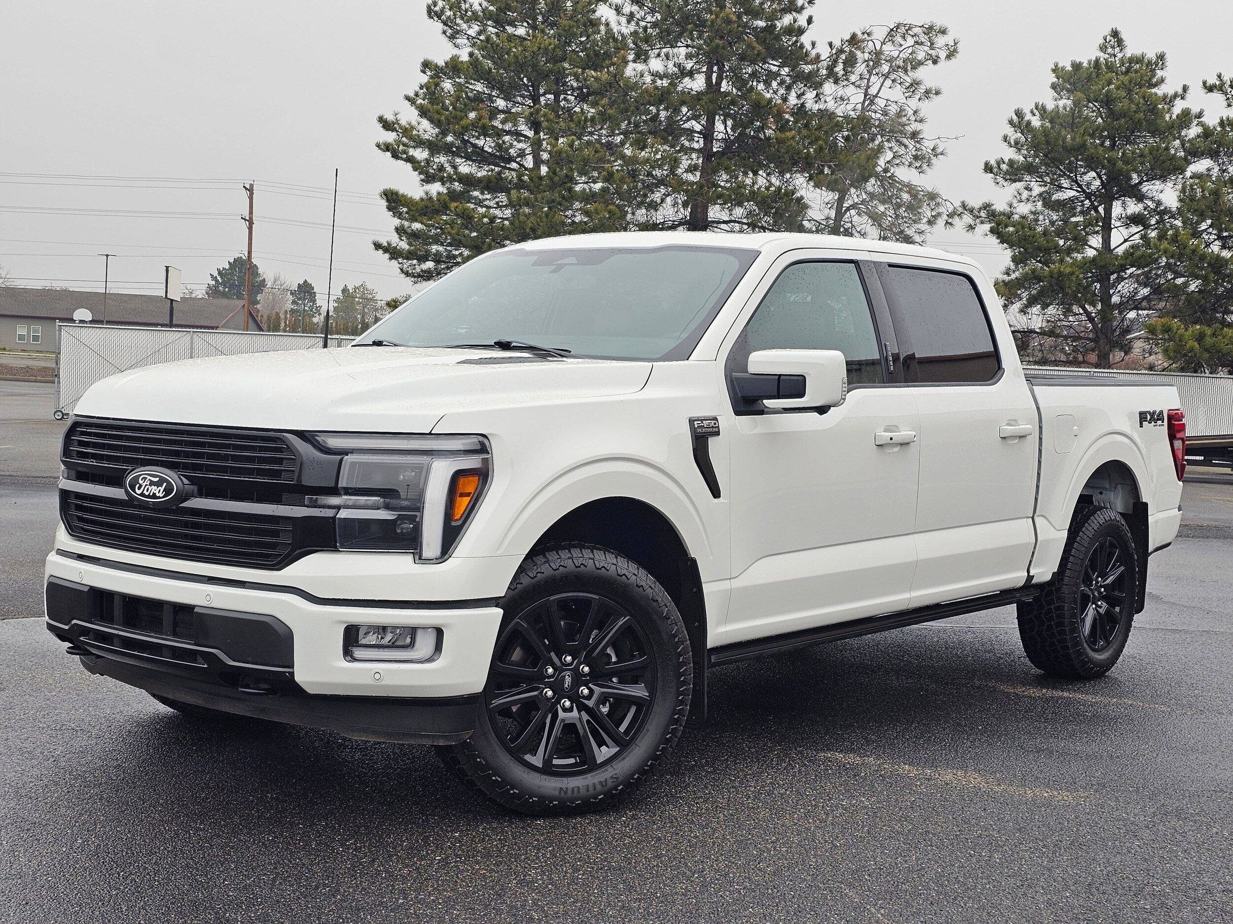 Used 2024 Star White Metallic Tri-Coat Ford Platinum image 2