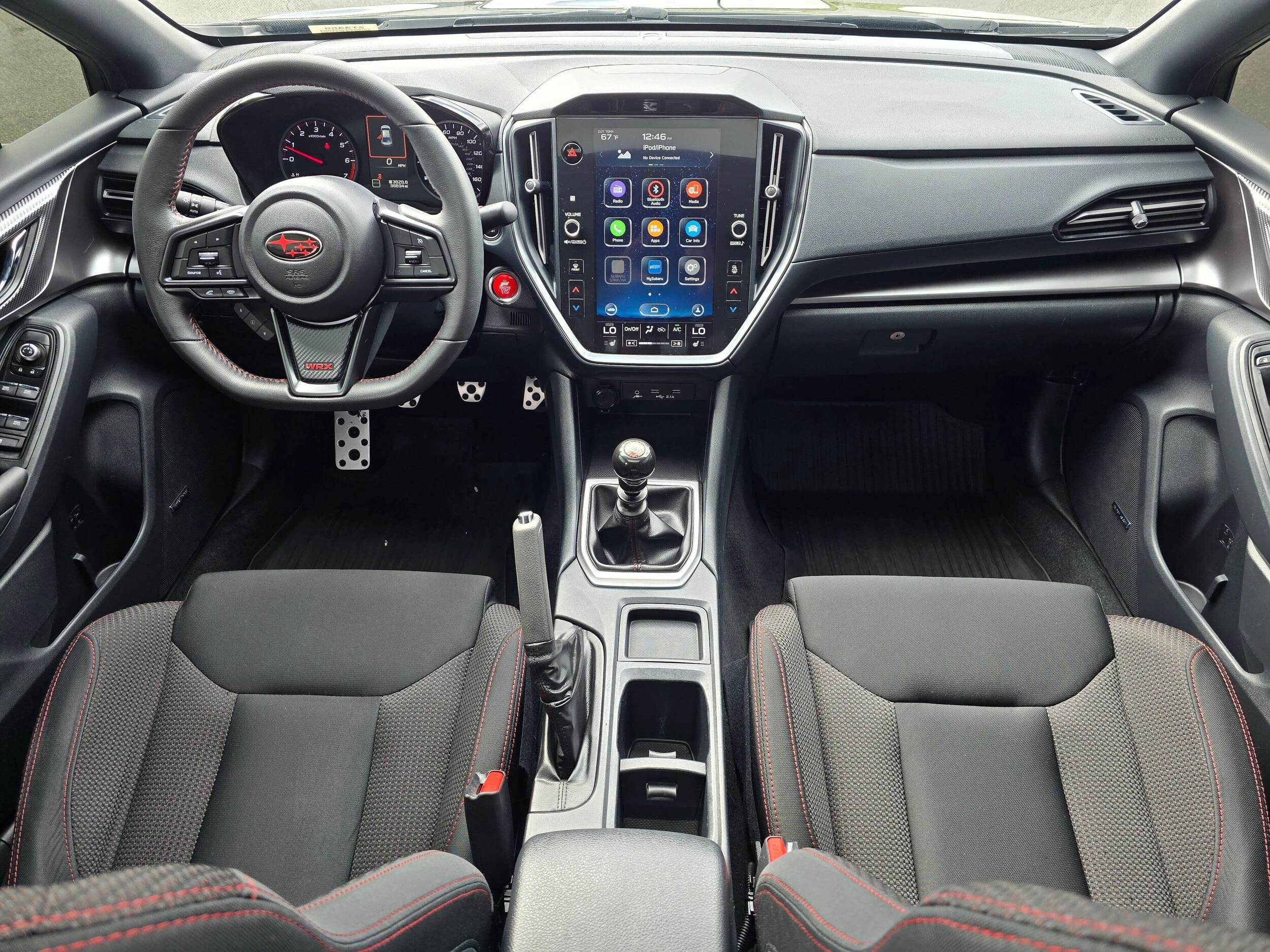 Used 2022 Crystal Black Silica Subaru Premium image 10