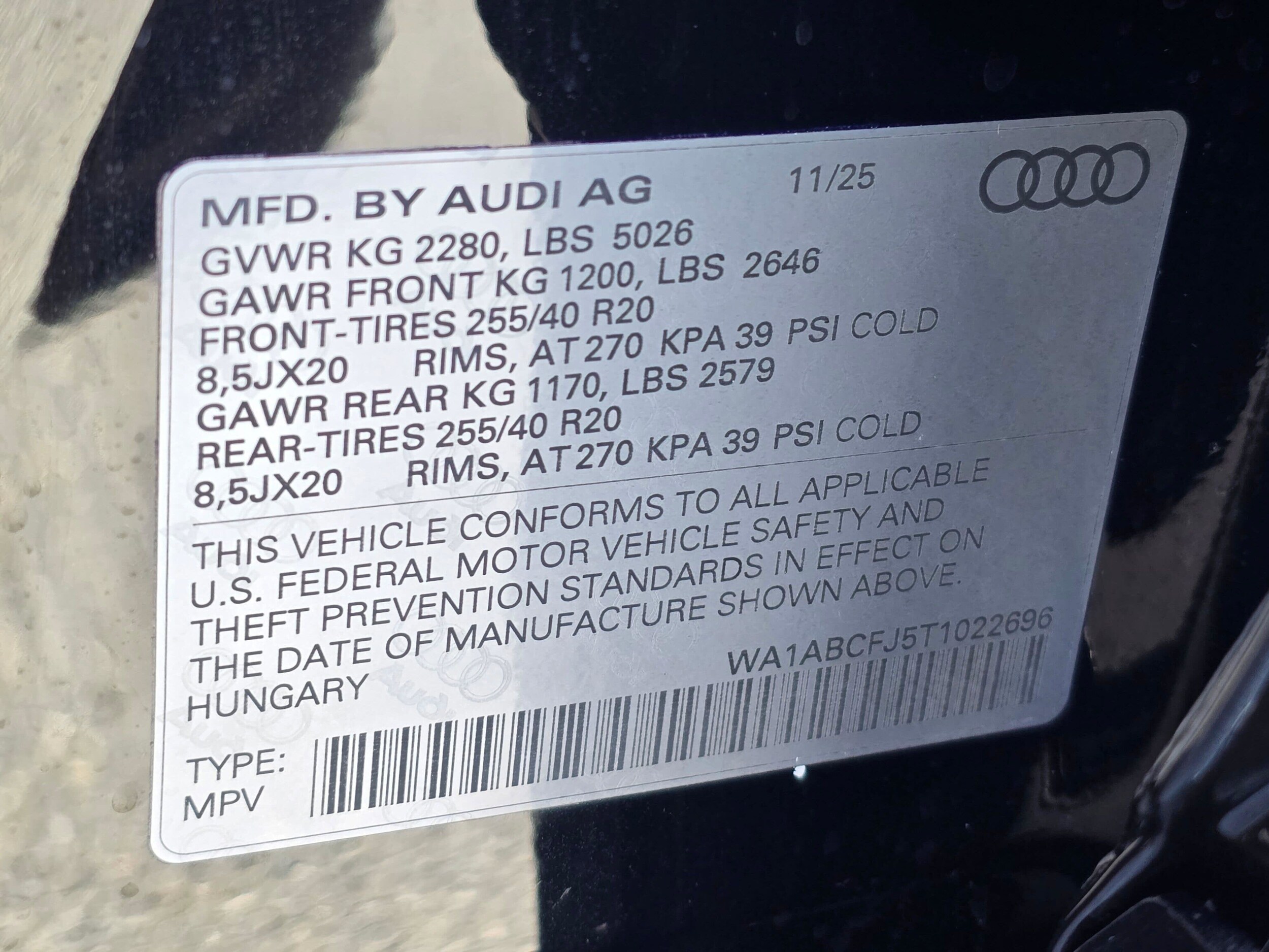 New 2026 Mythos Black Audi S line image 31