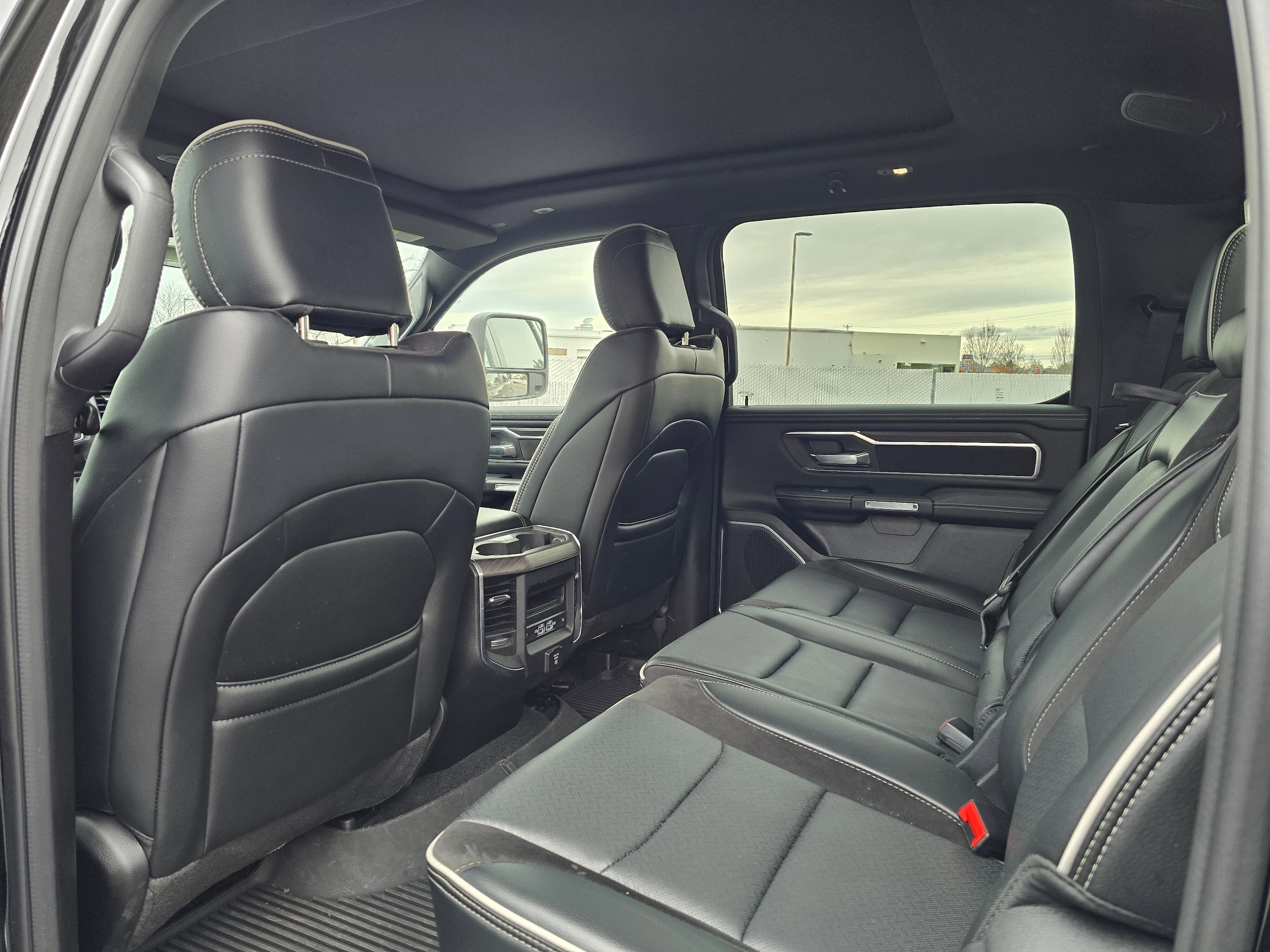 Used 2025 Diamond Black Crystal Pearlcoat Ram Laramie image 45