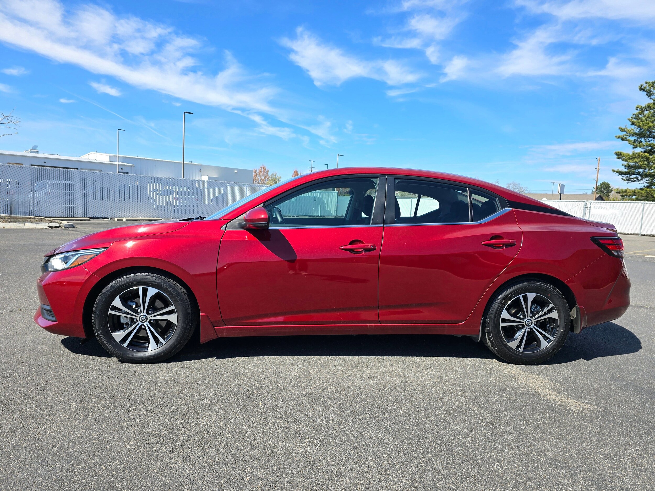 Used 2021 Scarlet Ember Tintcoat Nissan SV image 34