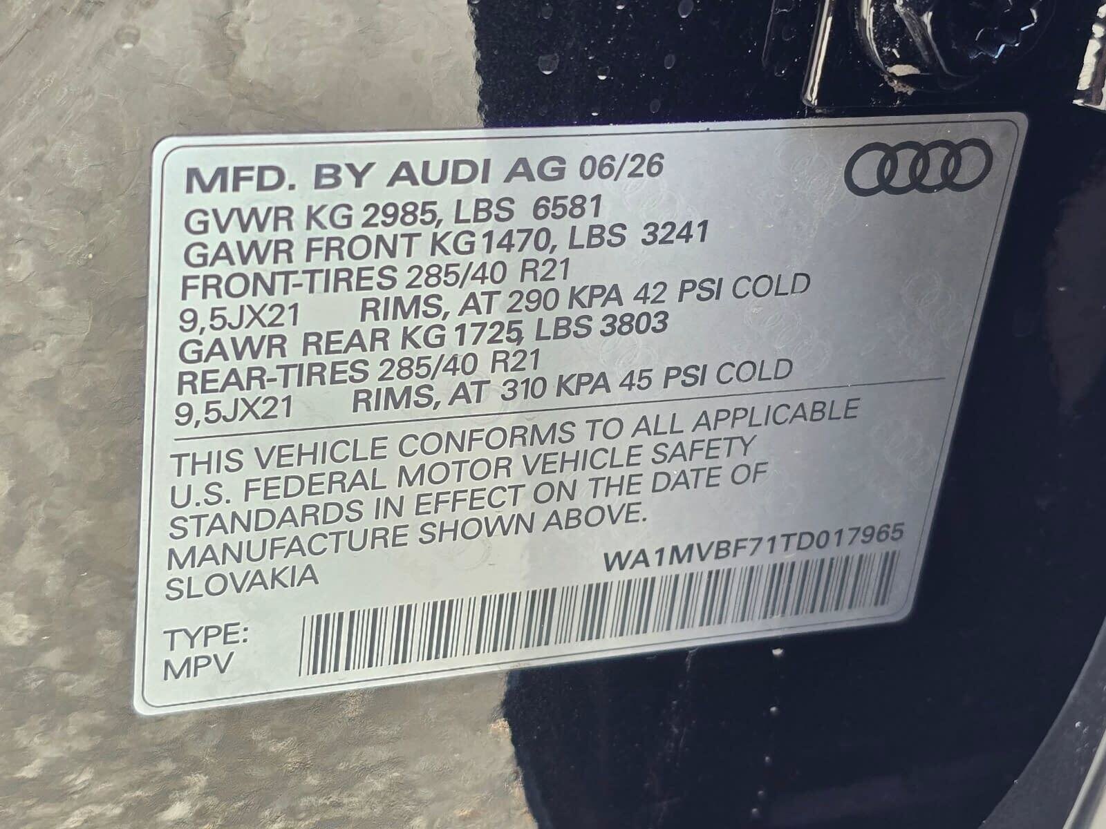New 2026 Mythos Black Audi S line 55 Premium Plus image 30