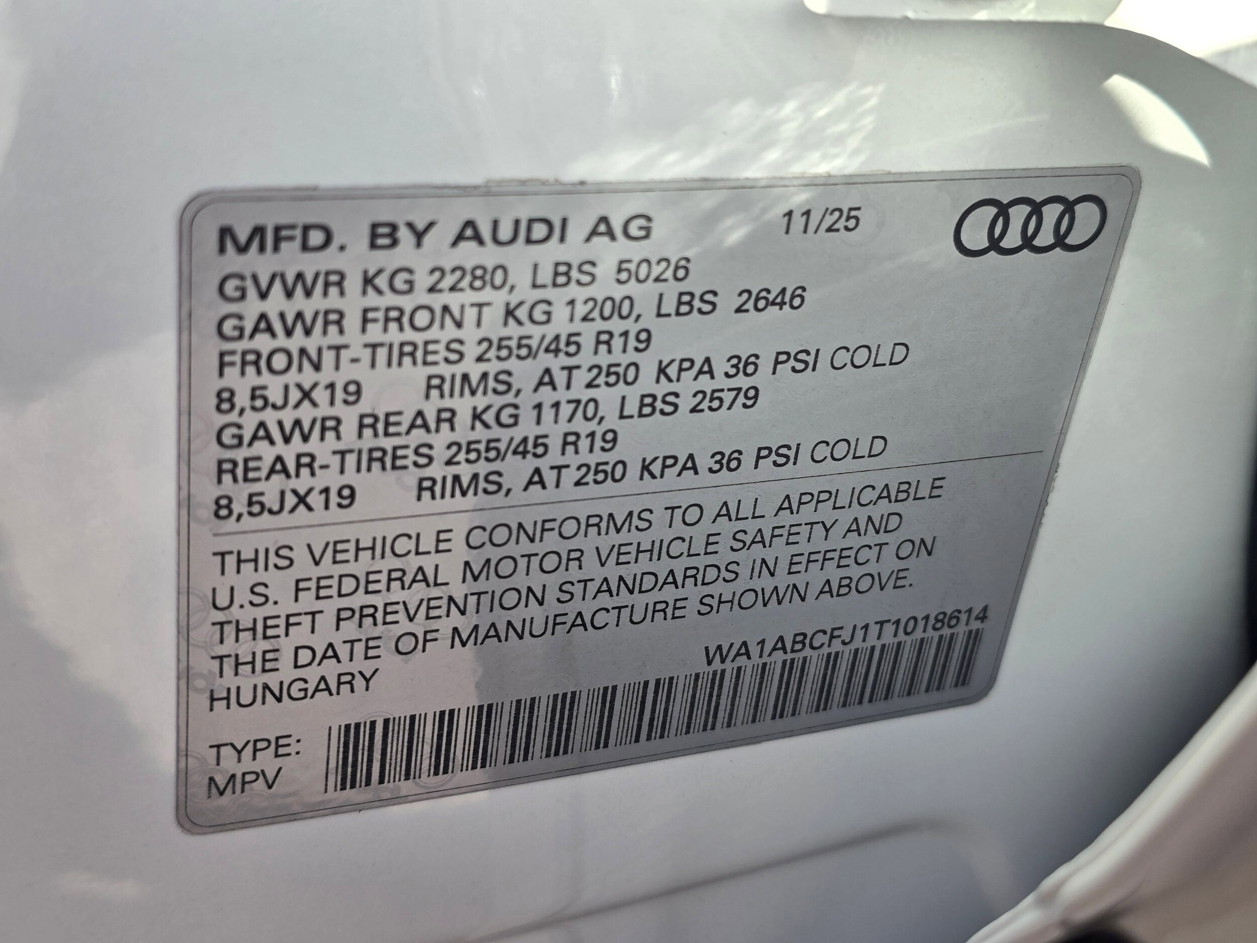 New 2026 Glacier White Audi S line image 63