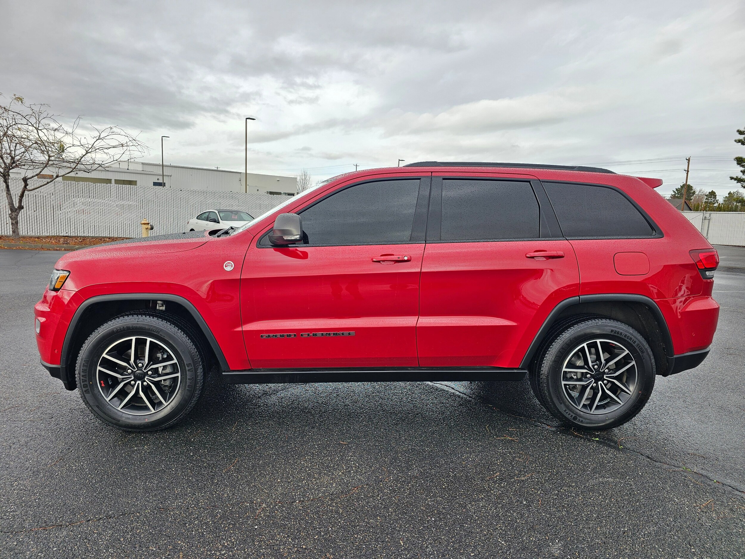 Used 2020 Redline 2 Coat Pearl Jeep Trailhawk image 3