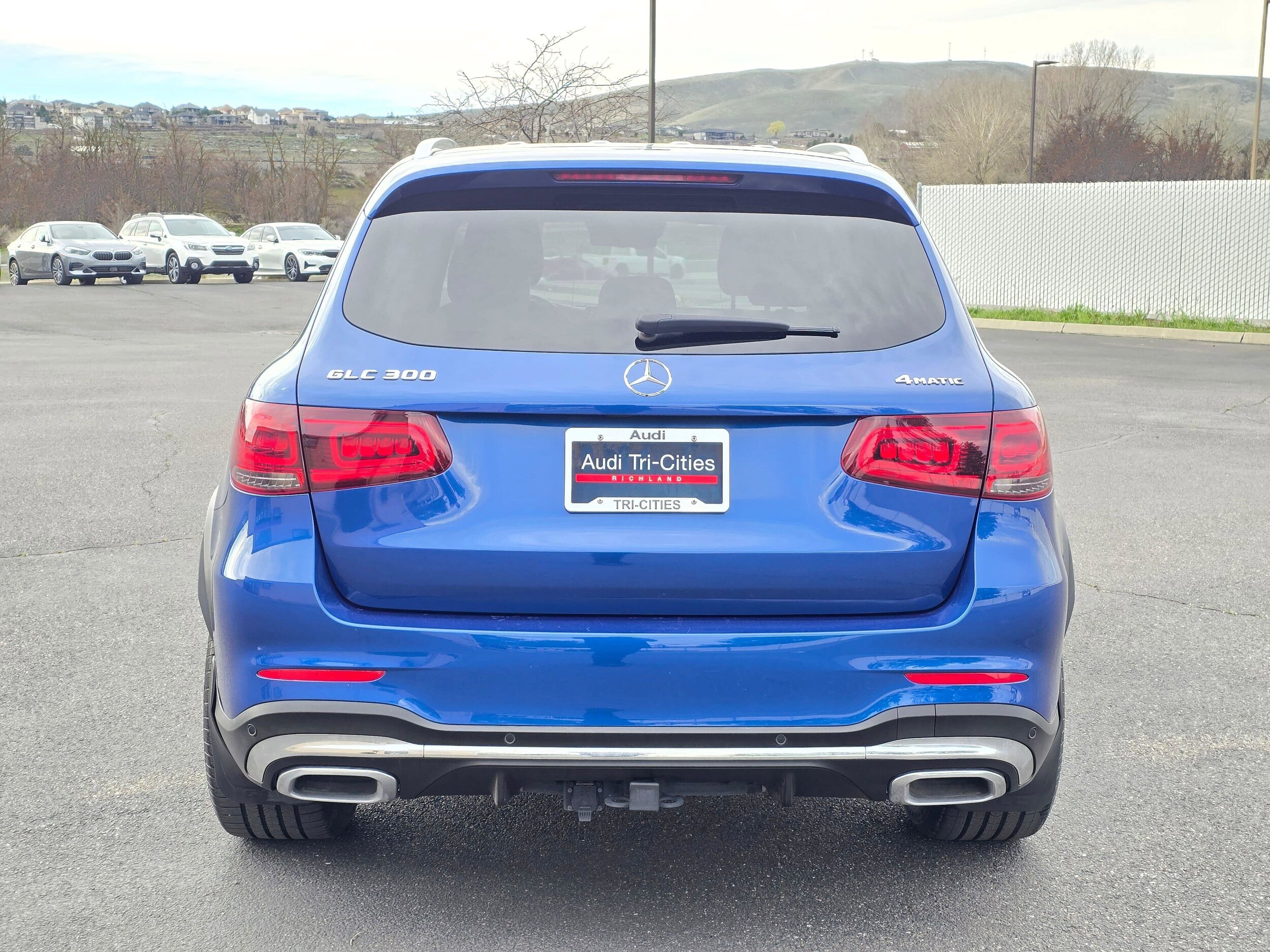 Used 2022 Starling Blue Metallic Mercedes-Benz GLC 300 image 5
