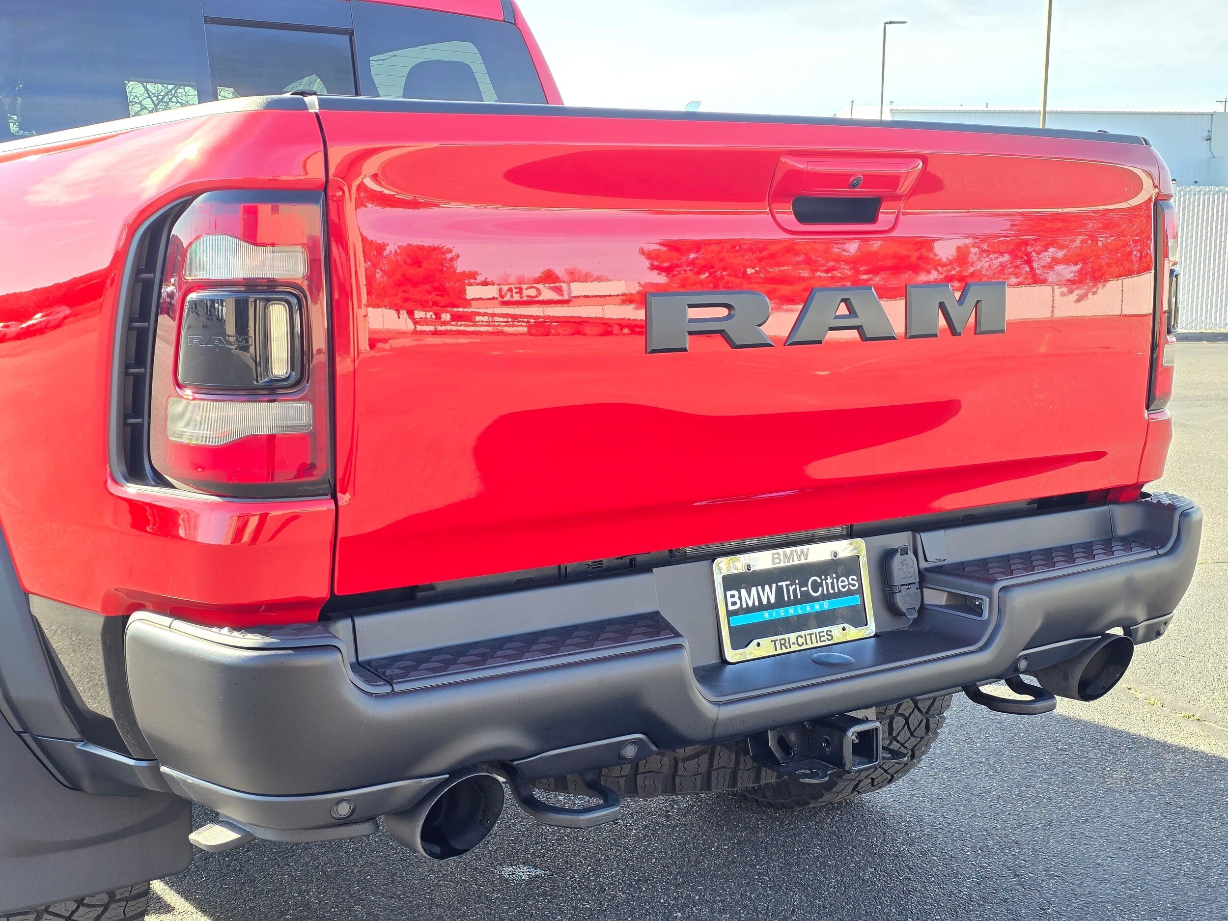 Used 2022 Flame Red Clearcoat Ram TRX image 7