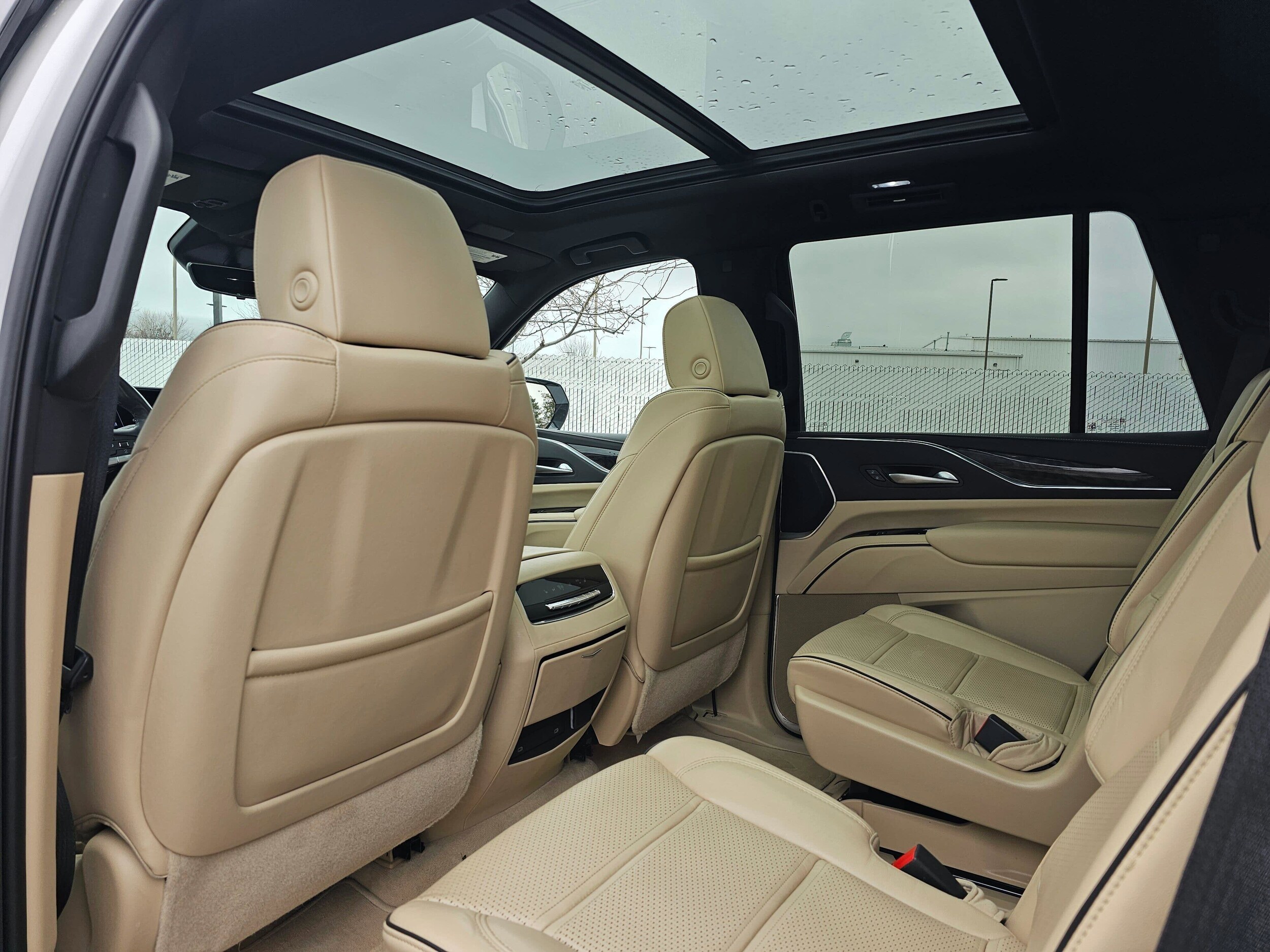 Used 2023 Crystal White Tricoat Cadillac 4WD Premium Luxury image 12