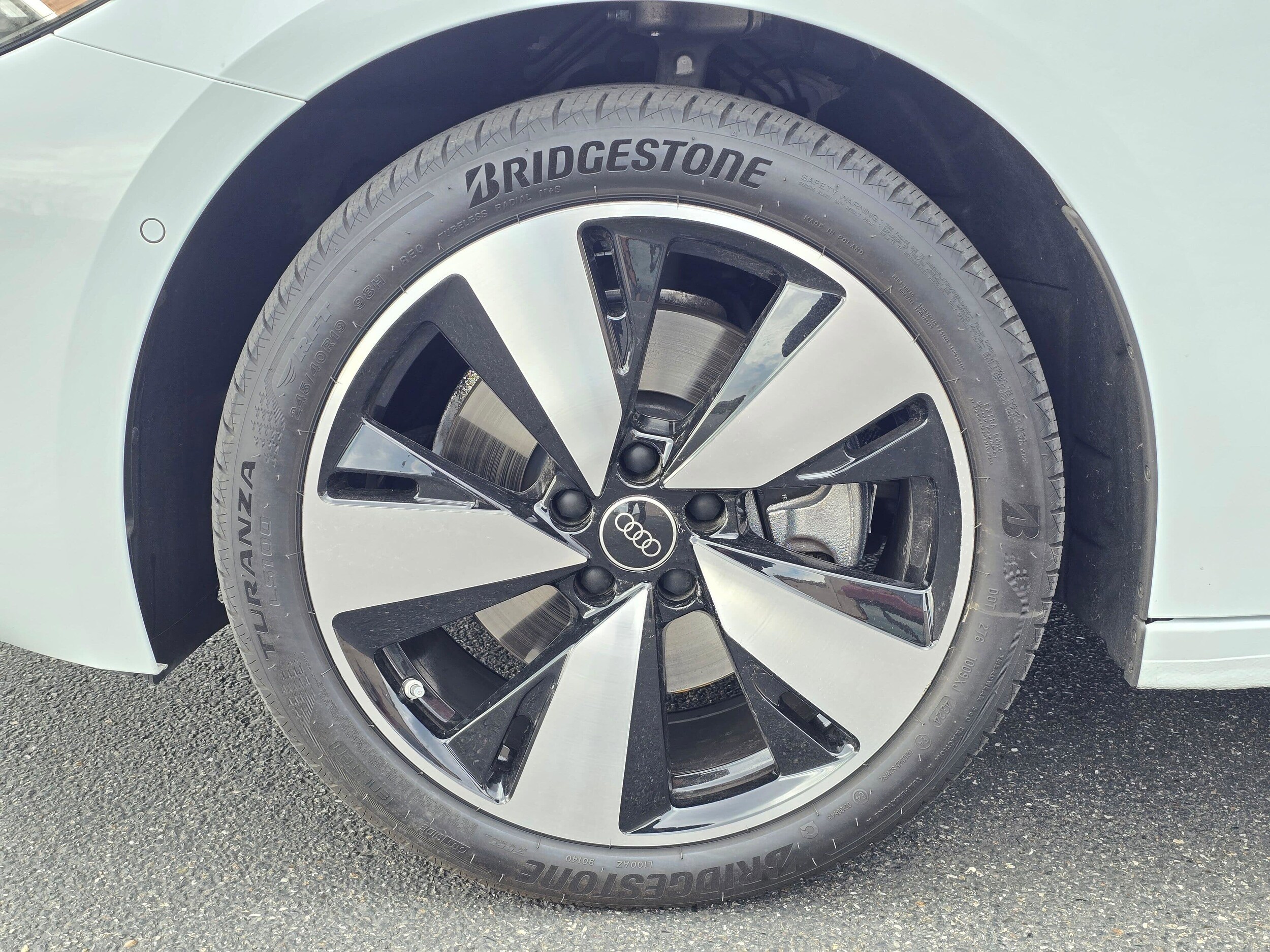 Certified Used 2025 Glacier White Metallic Audi Premium Plus image 8