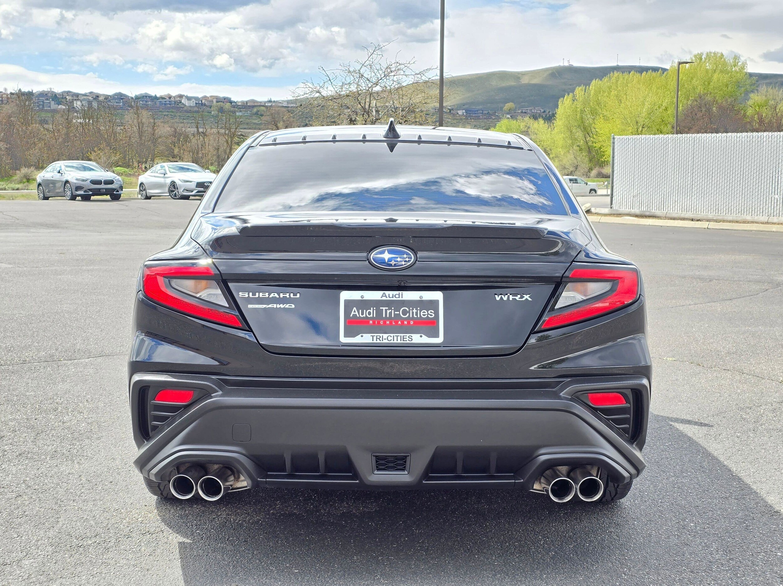 Used 2022 Crystal Black Silica Subaru Premium image 5