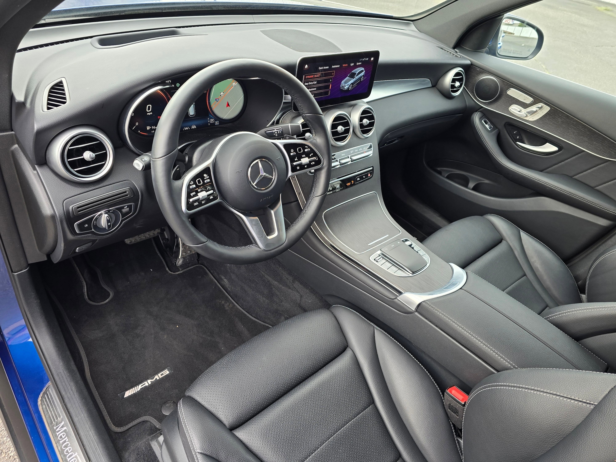 Used 2022 Starling Blue Metallic Mercedes-Benz GLC 300 image 34