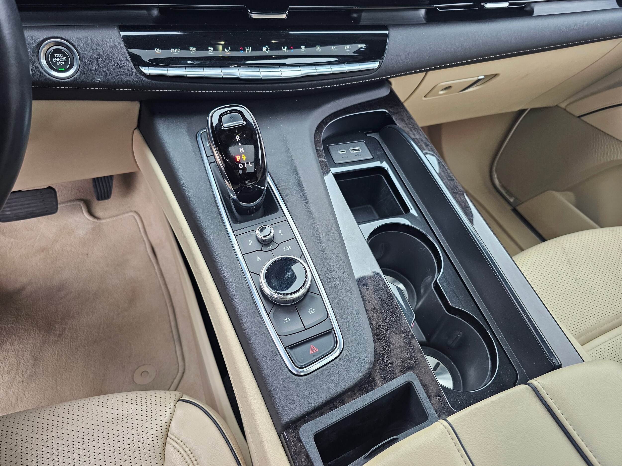 Used 2023 Crystal White Tricoat Cadillac 4WD Premium Luxury image 55