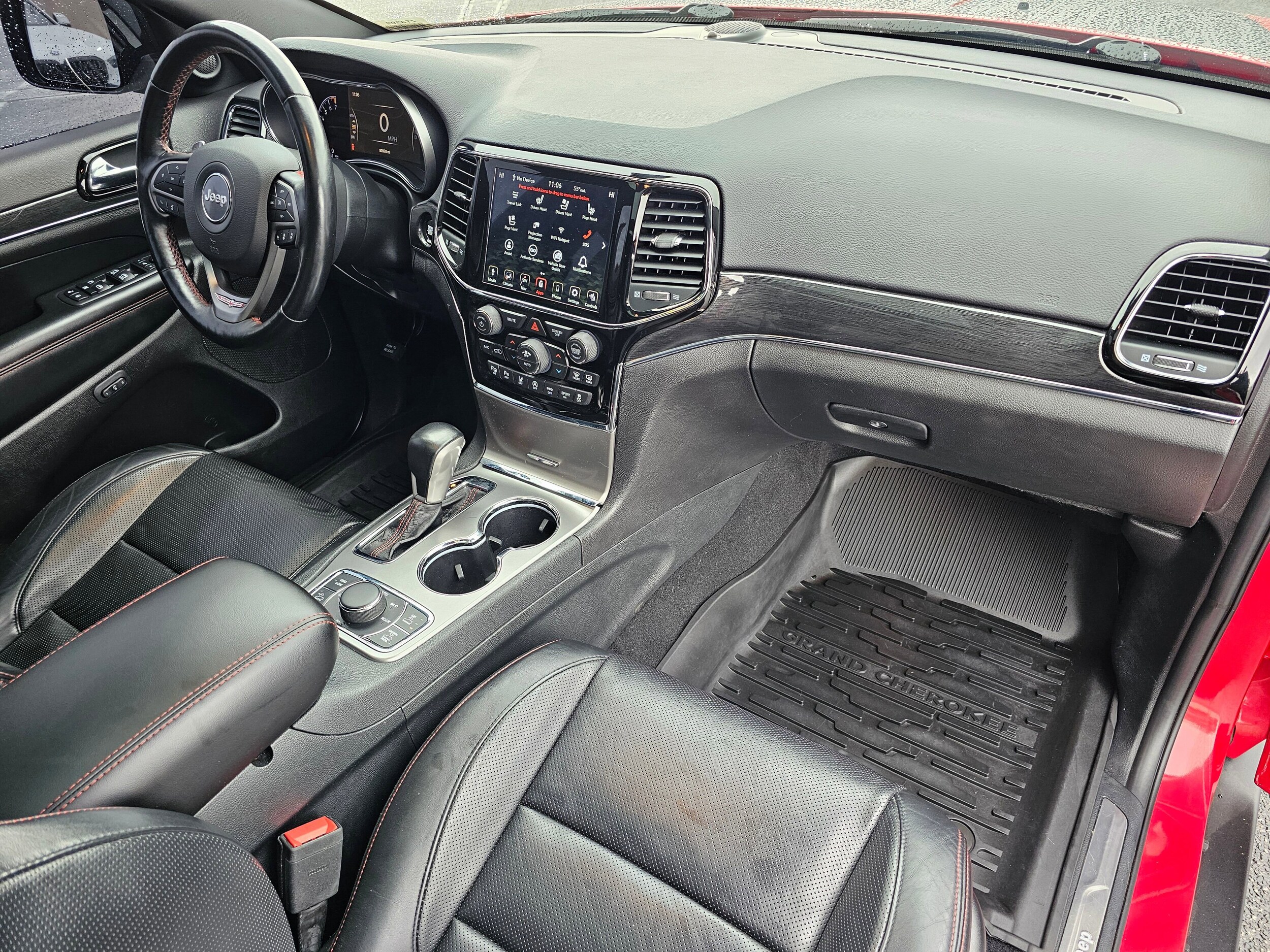 Used 2020 Redline 2 Coat Pearl Jeep Trailhawk image 16