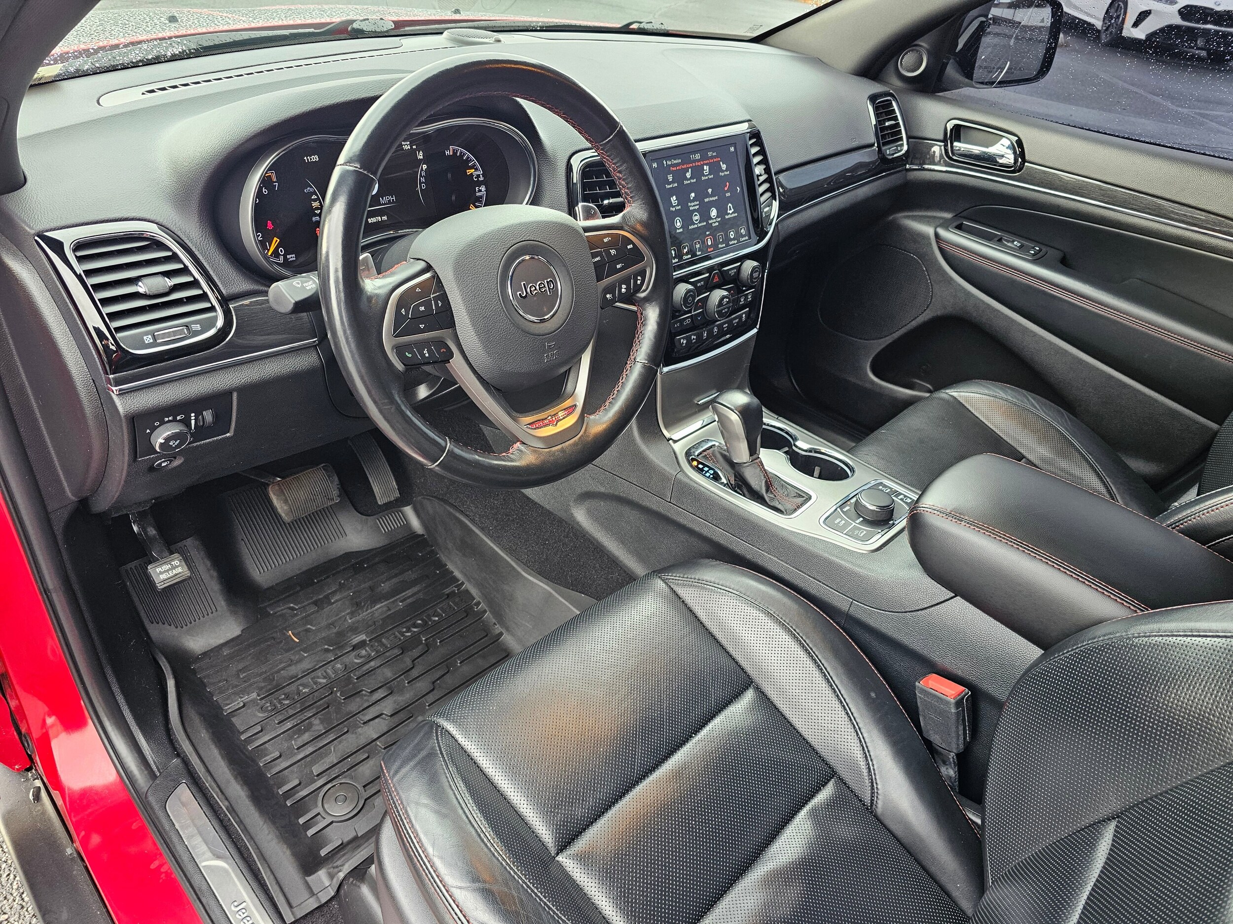 Used 2020 Redline 2 Coat Pearl Jeep Trailhawk image 2