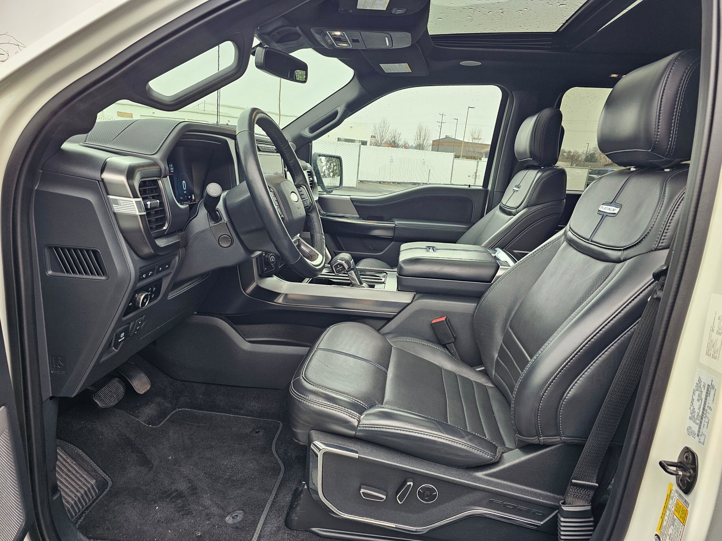 Used 2024 Star White Metallic Tri-Coat Ford Platinum image 12