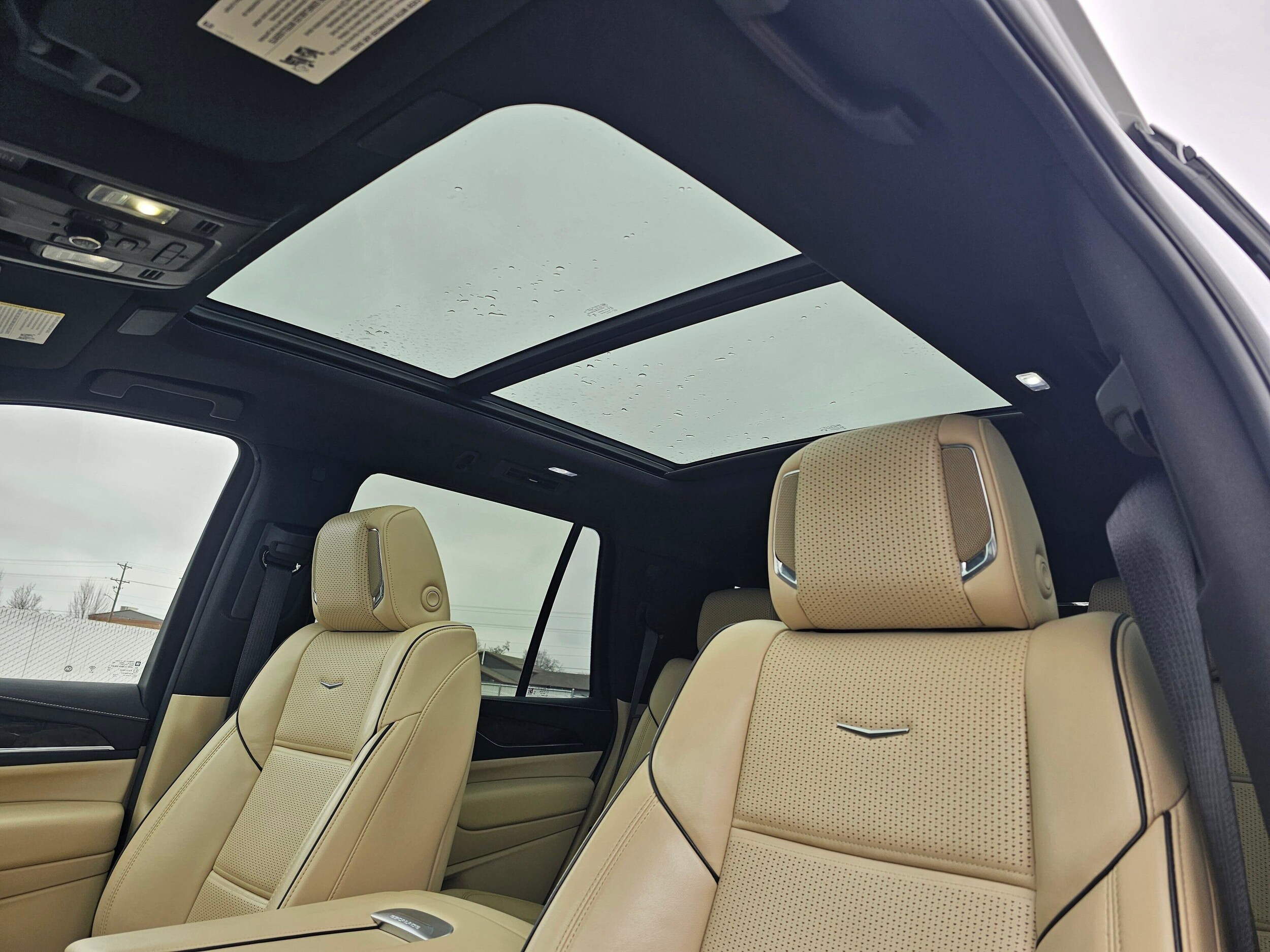 Used 2023 Crystal White Tricoat Cadillac 4WD Premium Luxury image 28