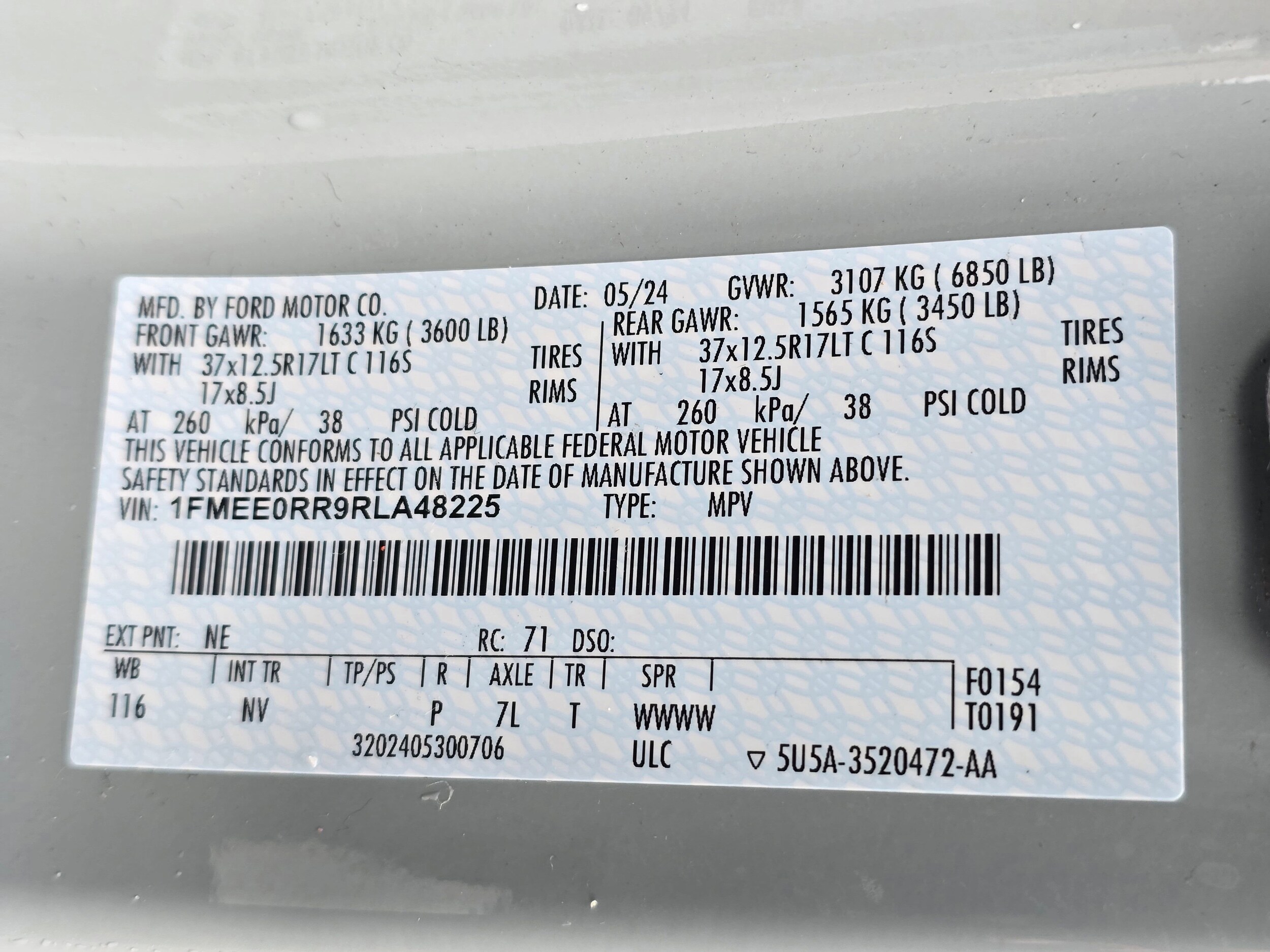 Used 2024 Cactus Gray Ford Raptor image 61