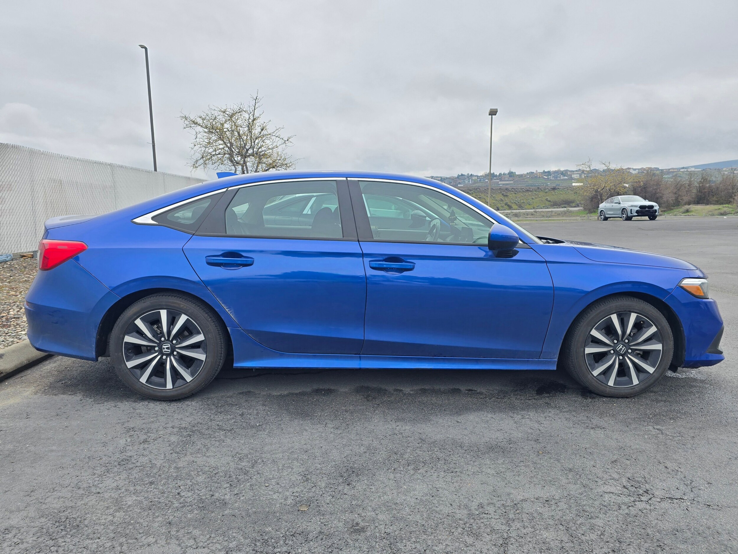 Used 2023 Aegean Blue Metallic Honda EX image 2