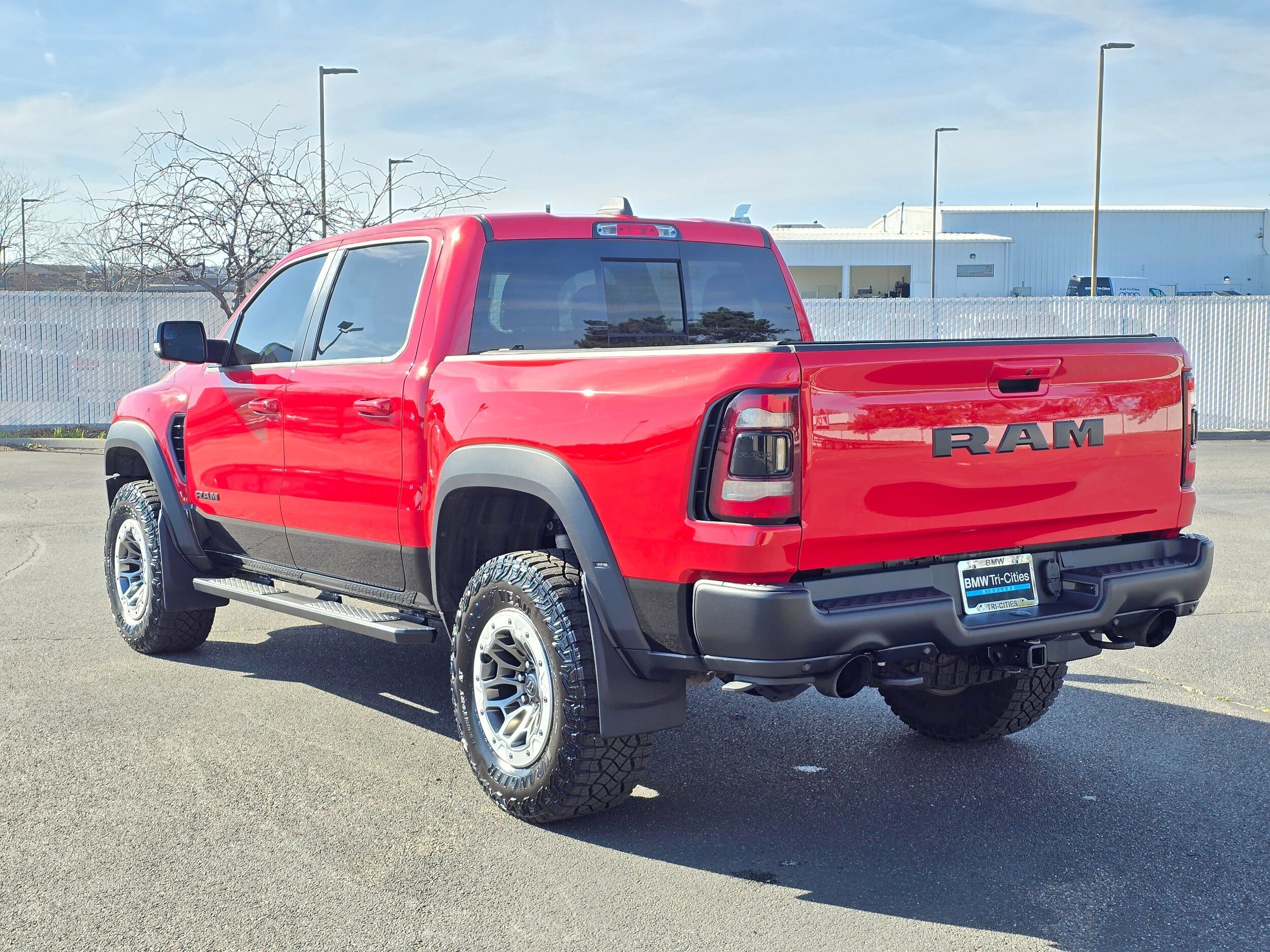 Used 2022 Flame Red Clearcoat Ram TRX image 4
