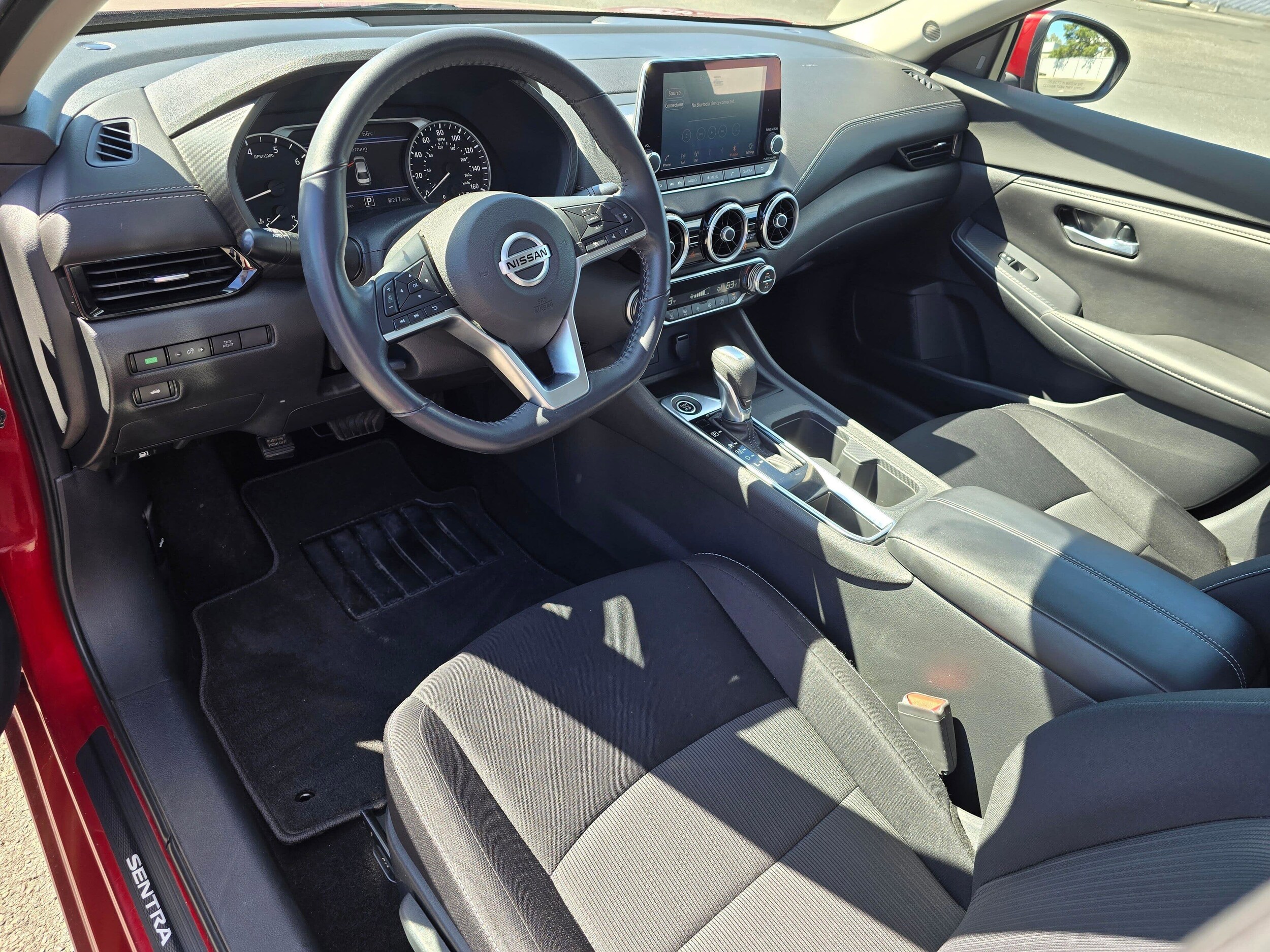 Used 2021 Scarlet Ember Tintcoat Nissan SV image 2